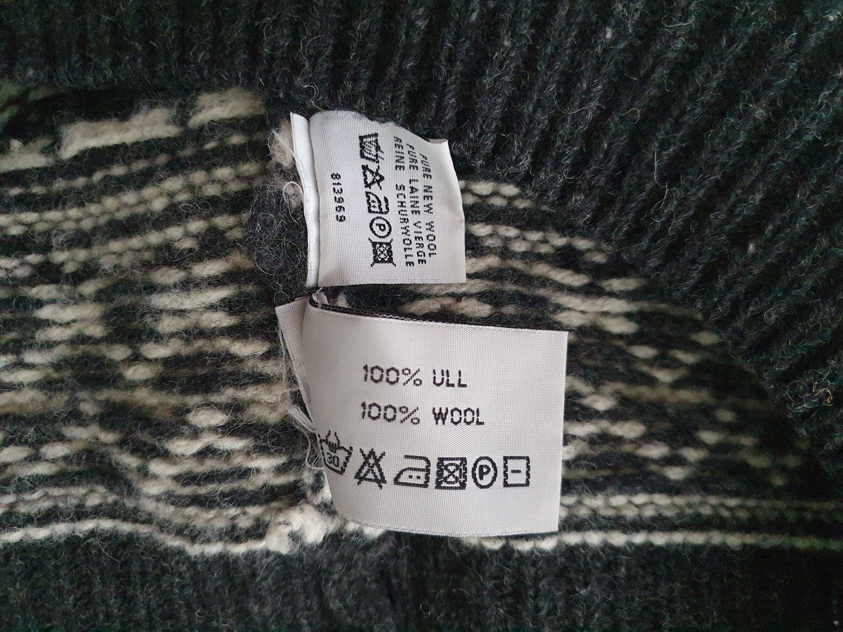 Vintage CBC Sport Nordic Geometric Aztec Sweater Wool