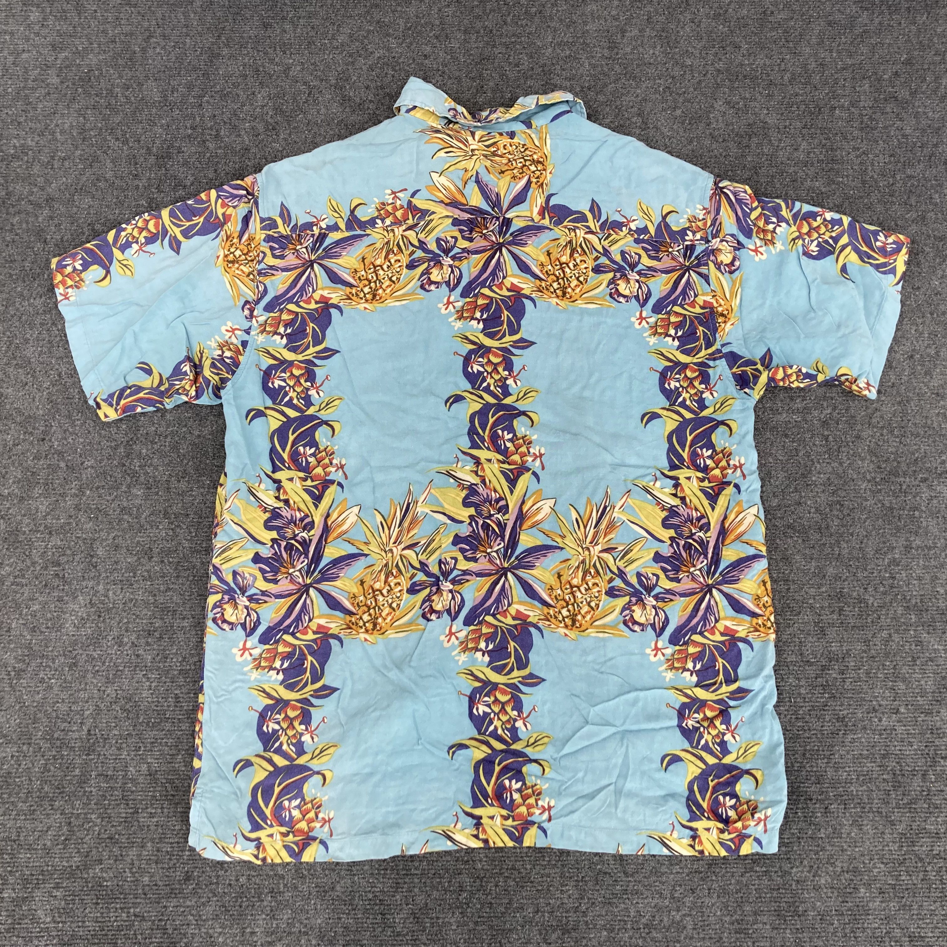 Vintage Vtg Honolulu Japan Hawaiian Japan Rayon Japanese Style shirt Size US M / EU 48-50 / 2 - 5 Thumbnail