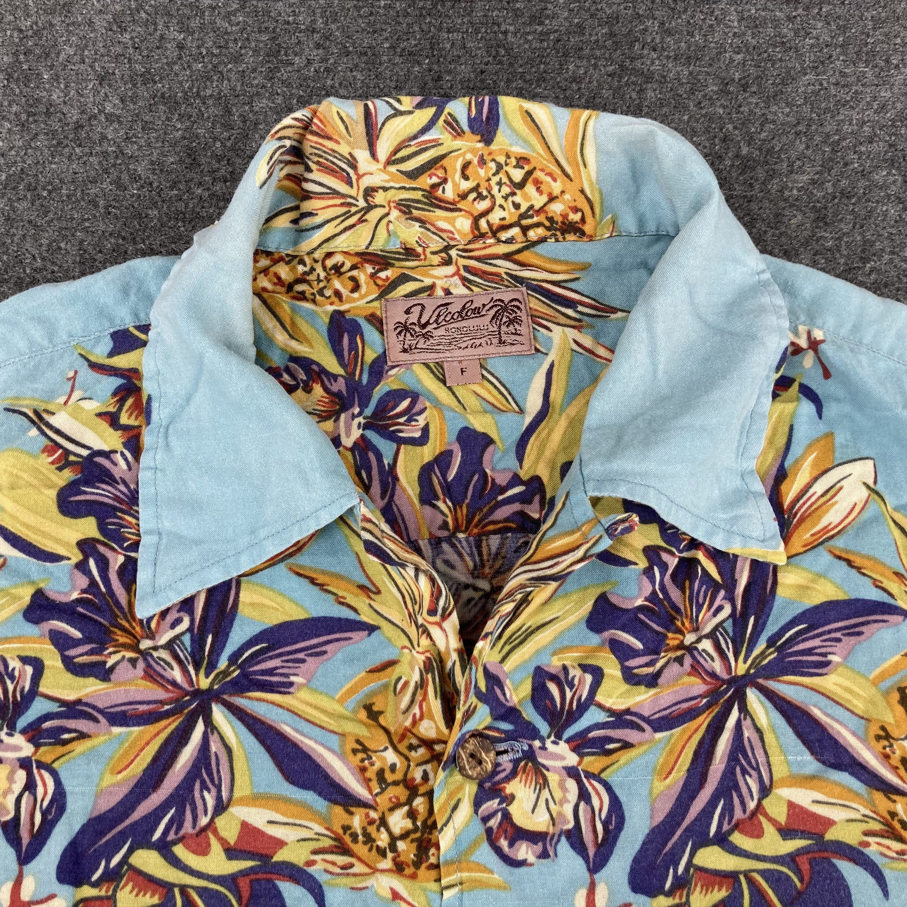 Vintage Vtg Honolulu Japan Hawaiian Japan Rayon Japanese Style shirt Size US M / EU 48-50 / 2 - 2 Thumbnail