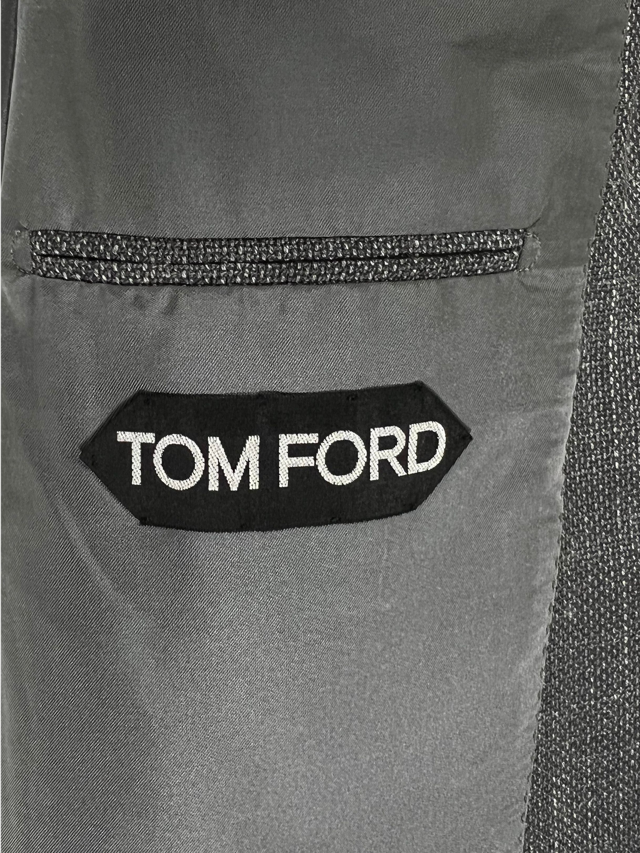 Tom Ford Tom Ford - Wool/Silk/Linen Blend Sport Jacket, EU 48C Size 48R - 6 Thumbnail