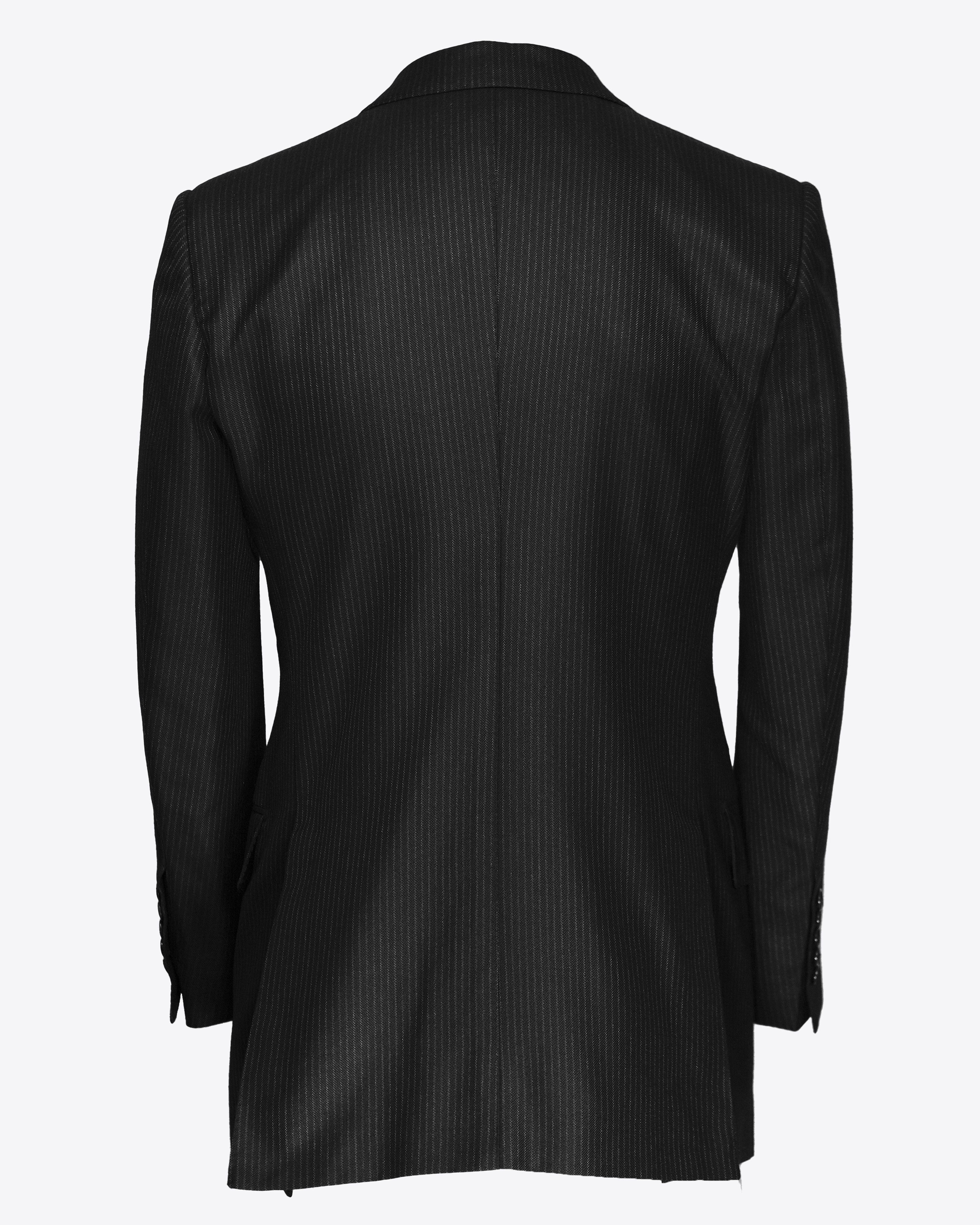 Tom Ford - Silk/Wool Blend Pinstripe Blazer, EU 46R