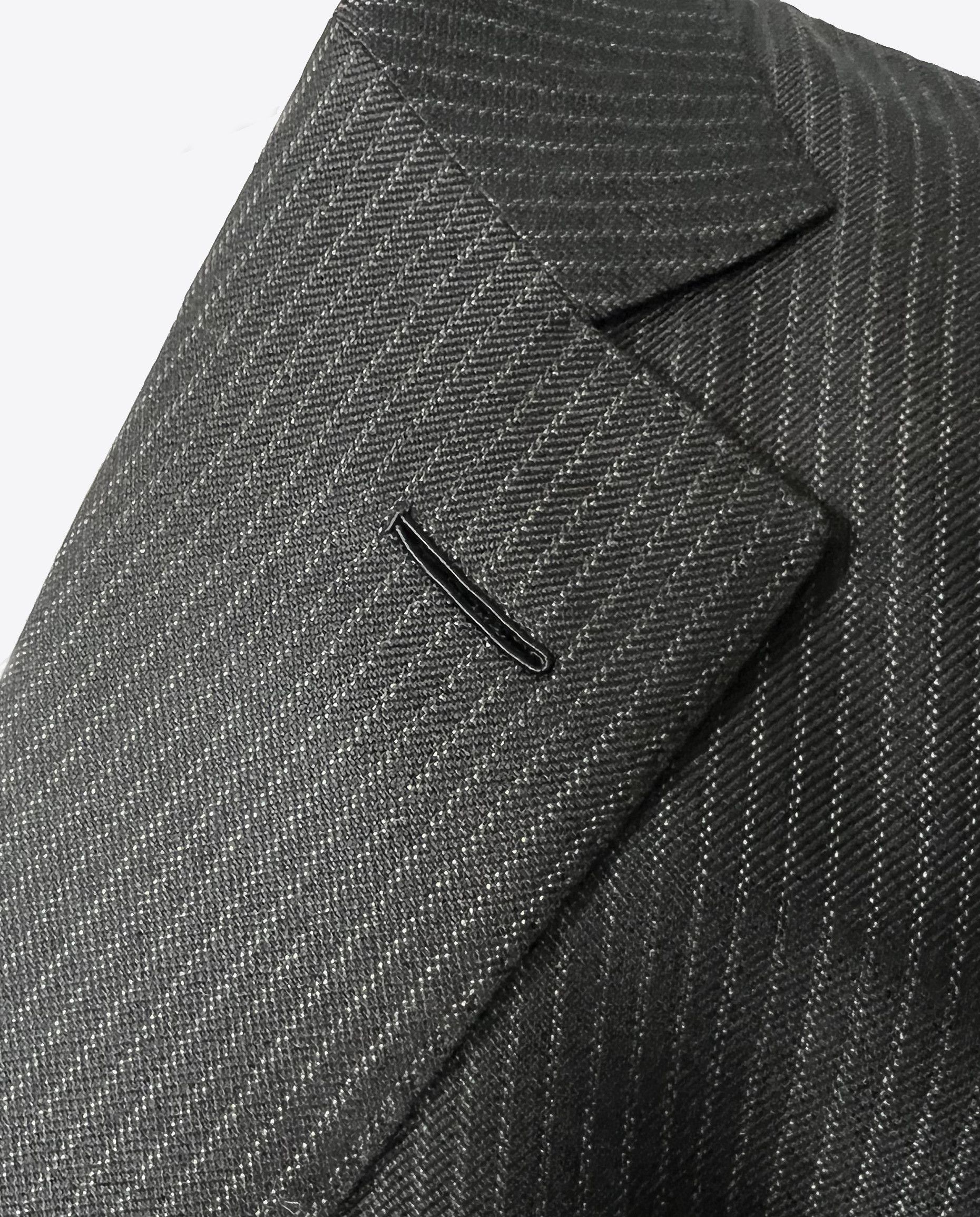 Tom Ford - Silk/Wool Blend Pinstripe Blazer, EU 46R