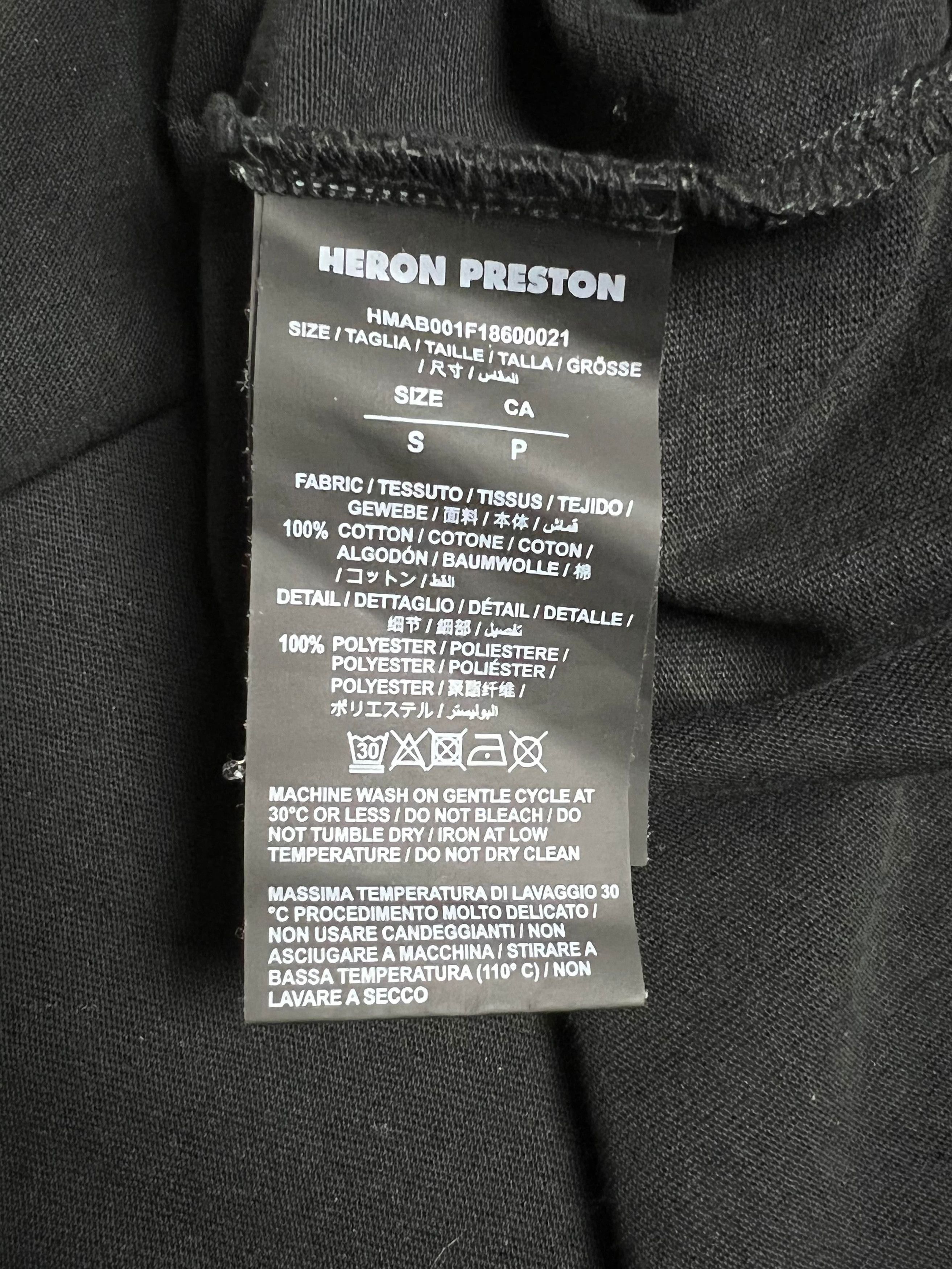 Heron Preston Heron Preston - "Style" Long-sleeve Turtleneck Tee Shirt Size US S / EU 44-46 / 1 - 5 Thumbnail