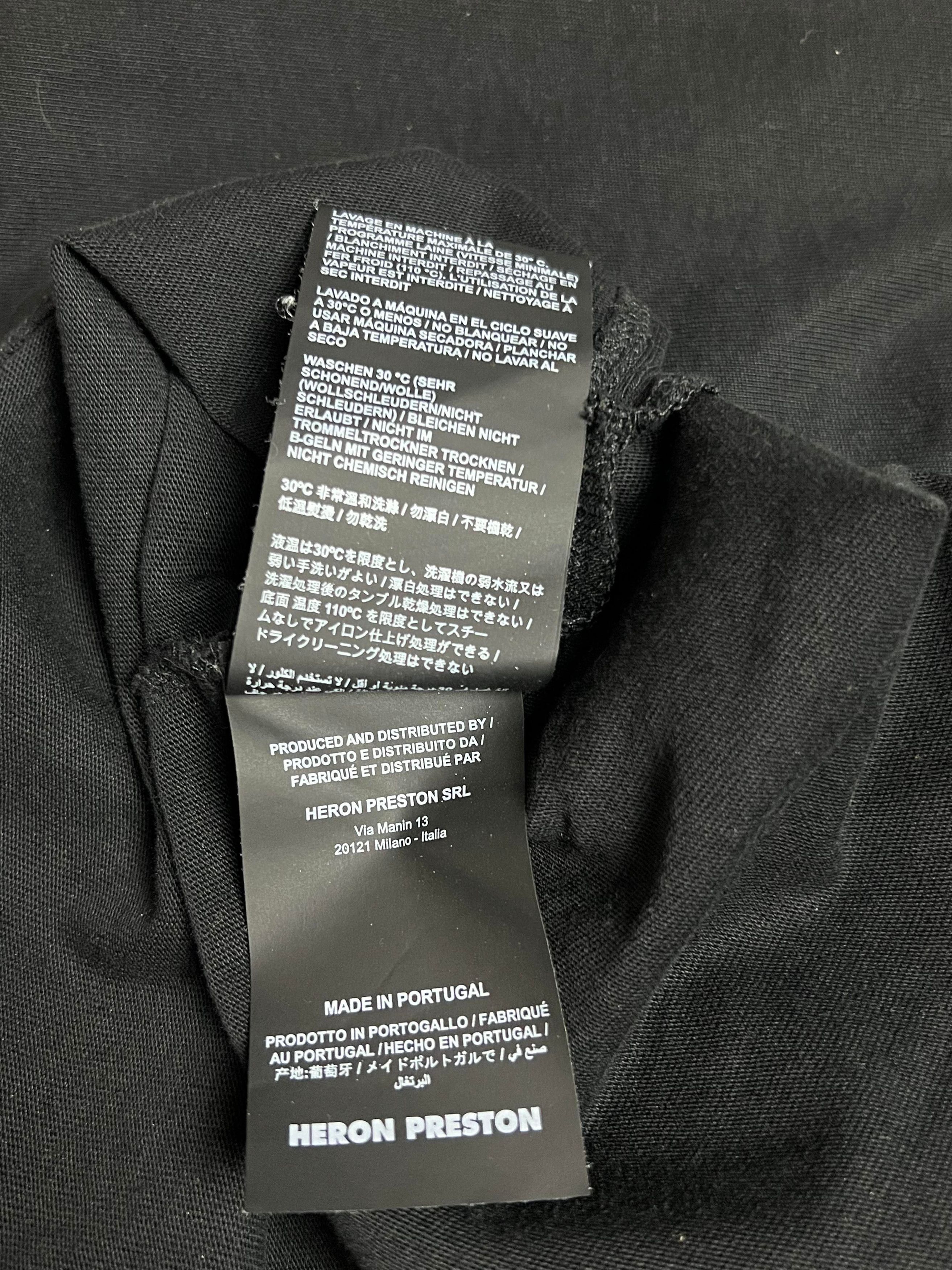 Heron Preston Heron Preston - "Style" Long-sleeve Turtleneck Tee Shirt Size US S / EU 44-46 / 1 - 6 Thumbnail