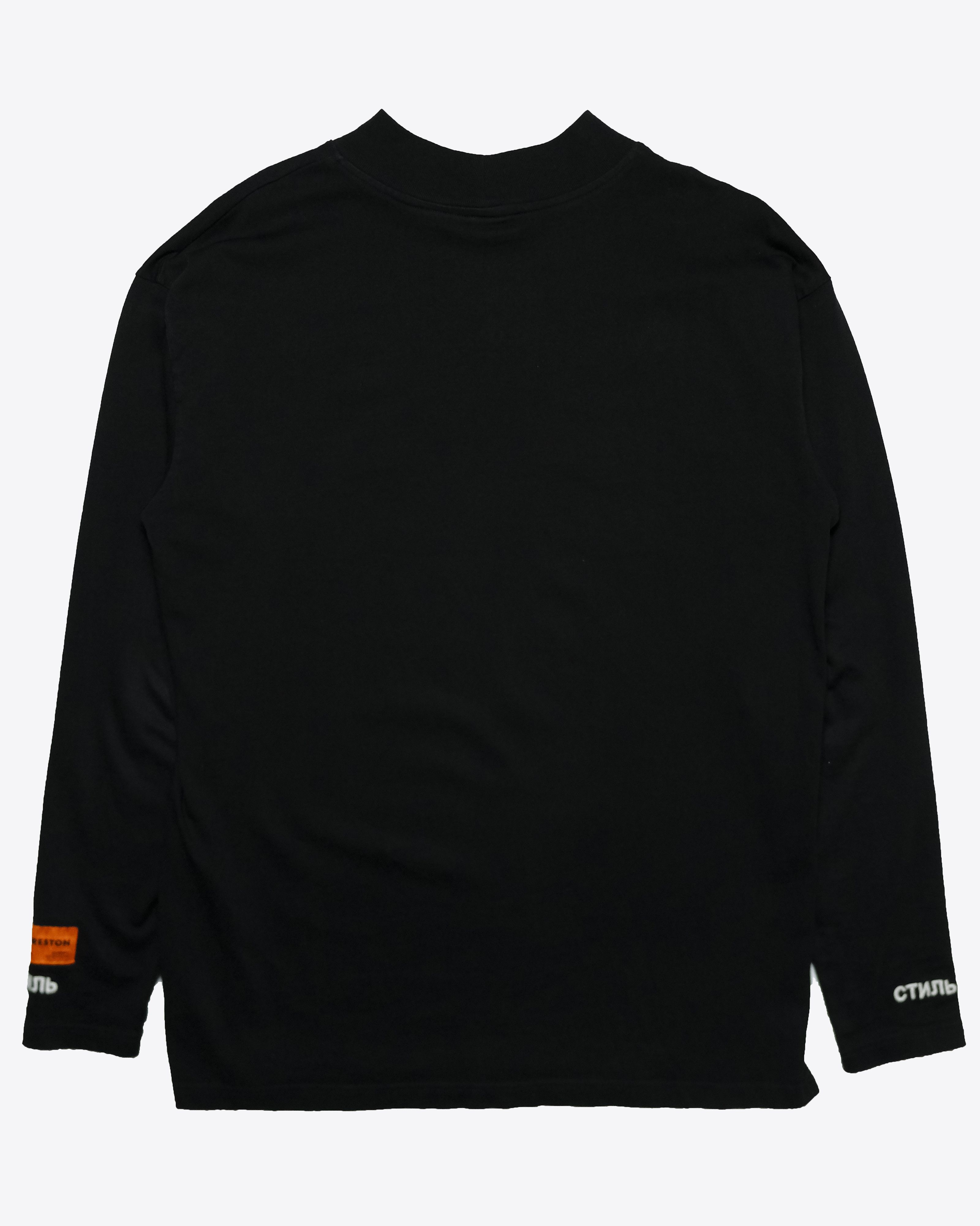 Heron Preston Heron Preston - "Style" Long-sleeve Turtleneck Tee Shirt Size US S / EU 44-46 / 1 - 2 Thumbnail