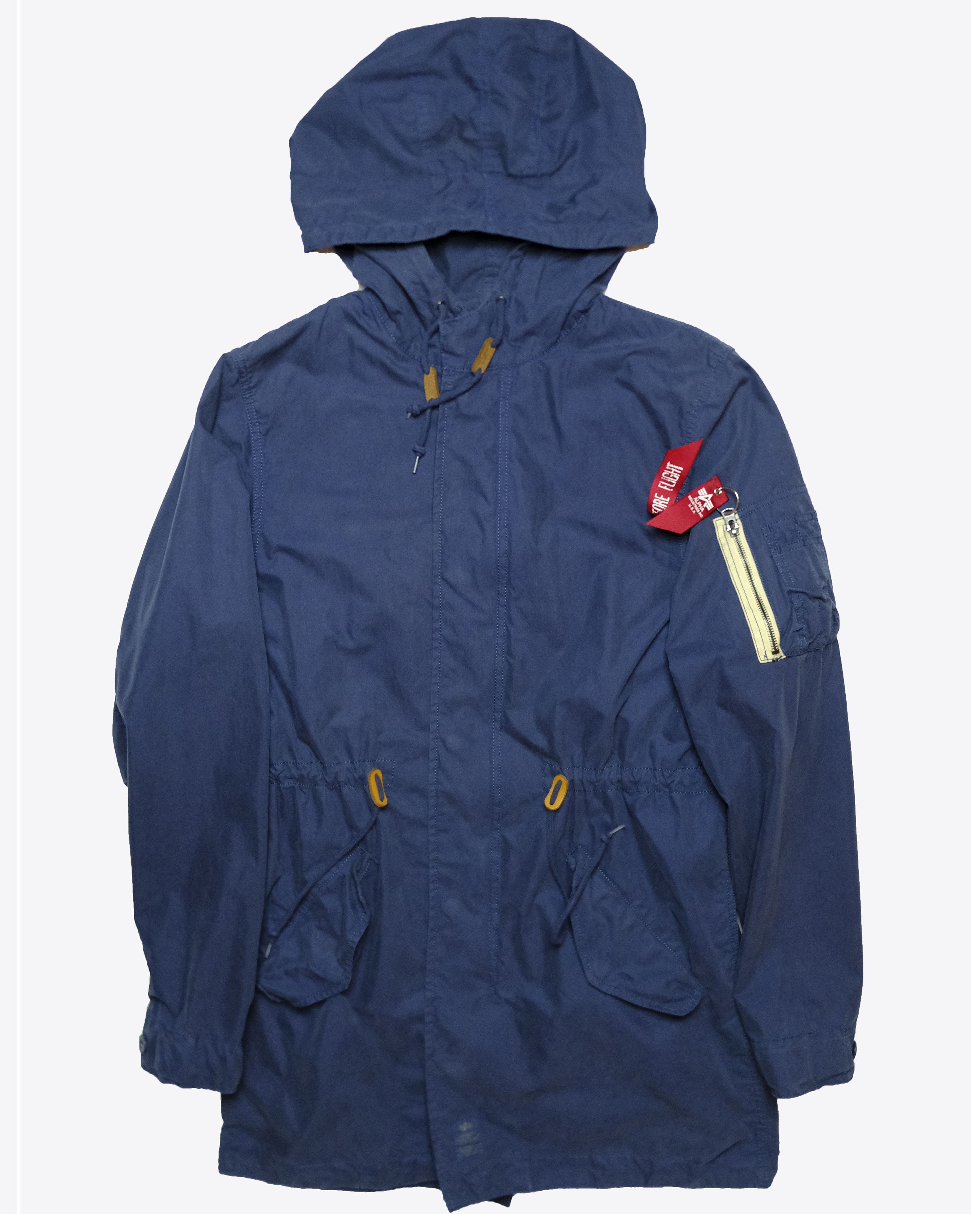 Alpha Industries - Navy Fishtail Parka, Size M