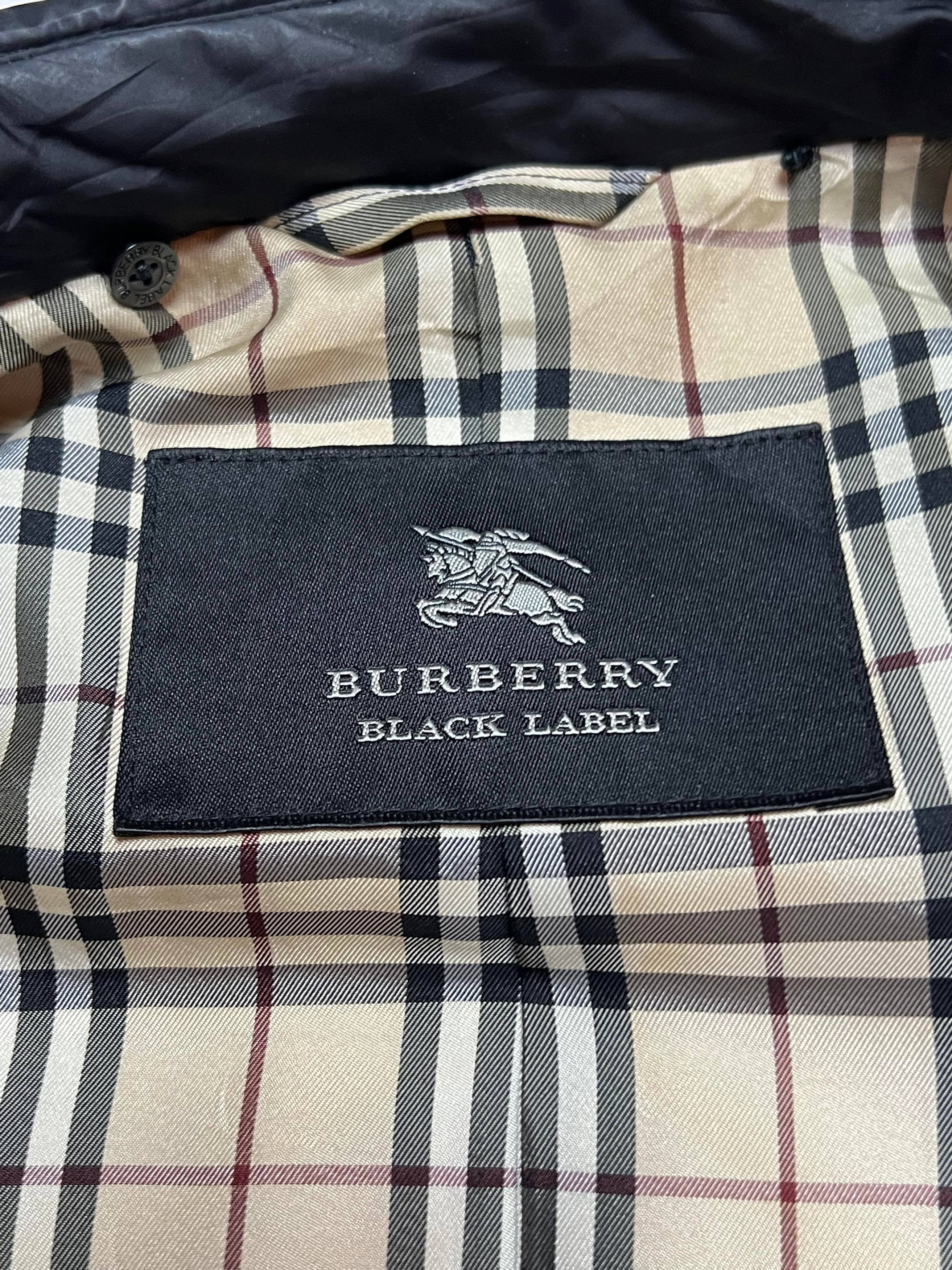Burberry Burberry Black Label Nova Check Long Coat, Size L Size US L / EU 52-54 / 3 - 6 Thumbnail