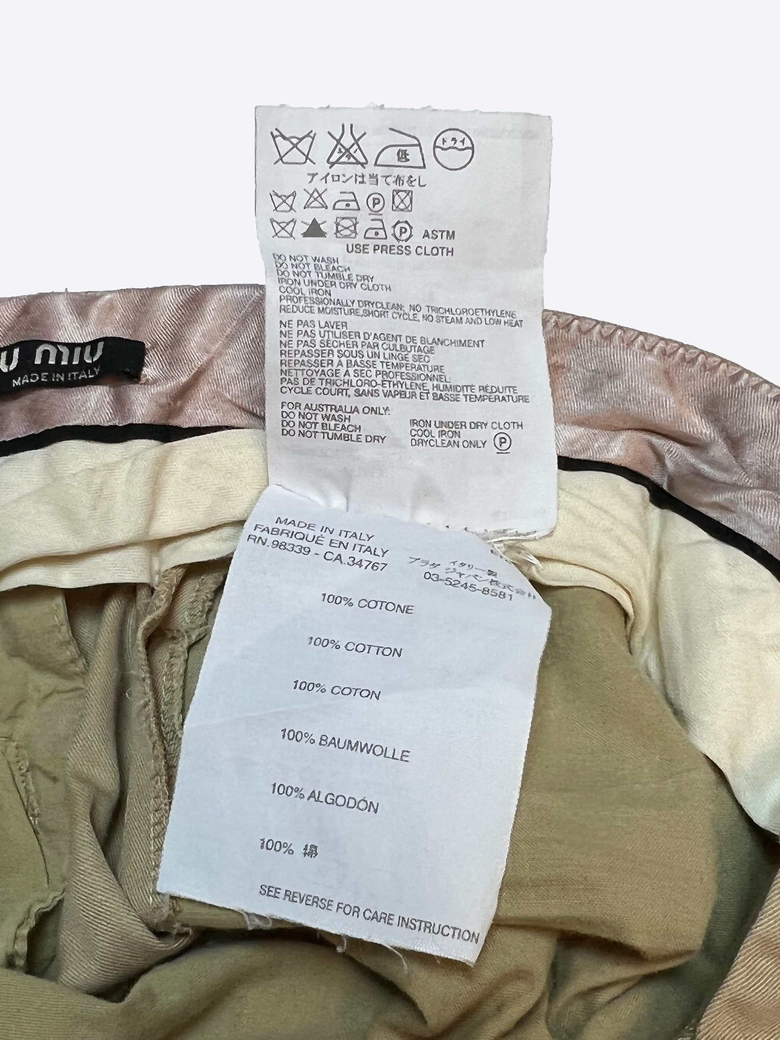 Miu Miu Miu Miu Trousers Size EU 48 Size US 32 / EU 48 - 5 Thumbnail