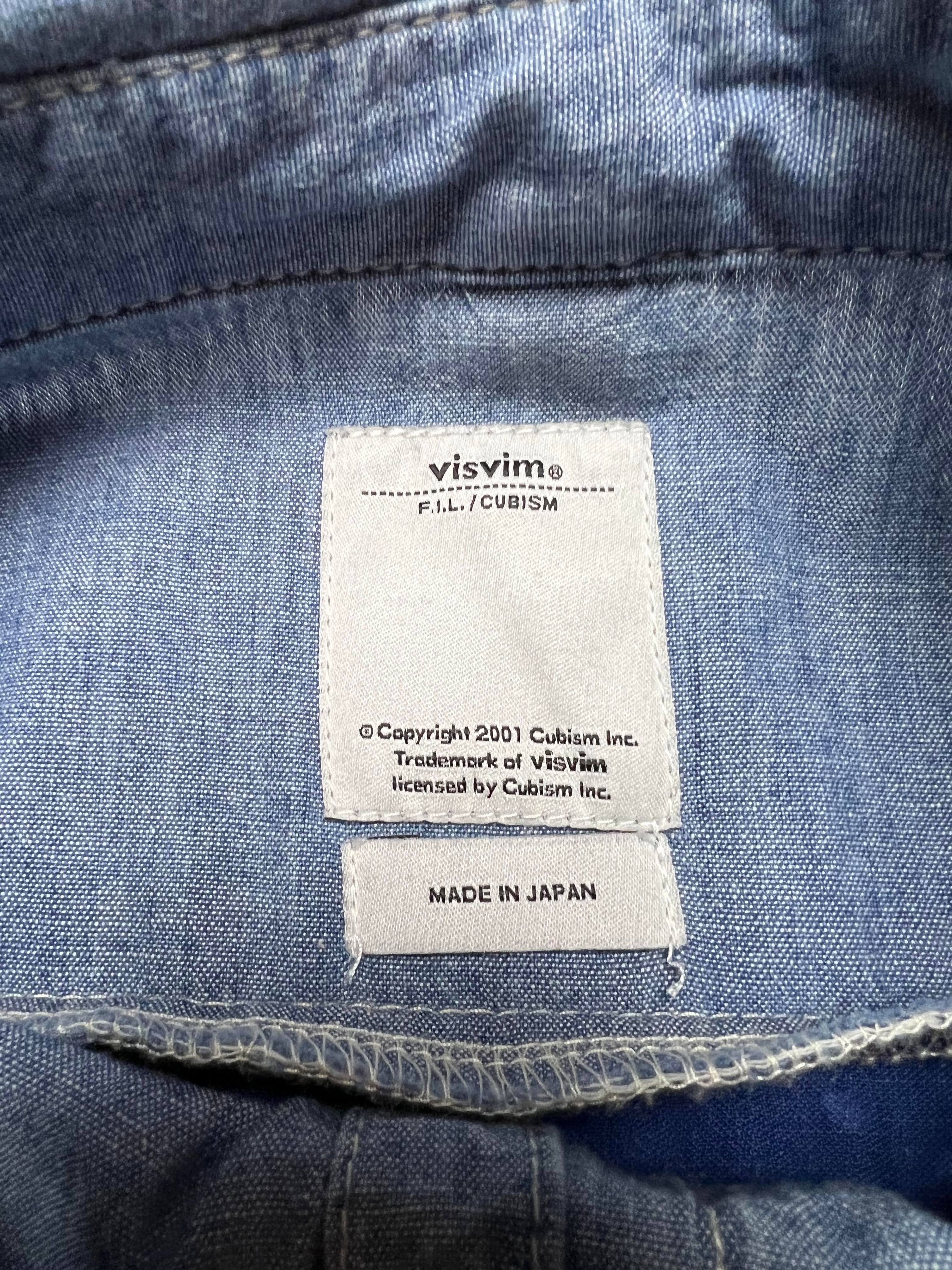 Visvim Visvim SS16 Granger Shirt Chambray Boro Patchwork Shirt Size US L / EU 52-54 / 3 - 5 Thumbnail