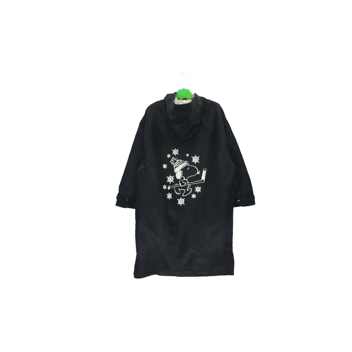 Vintage Peanuts Snoopy Cartoon Long Hoodie Jacket