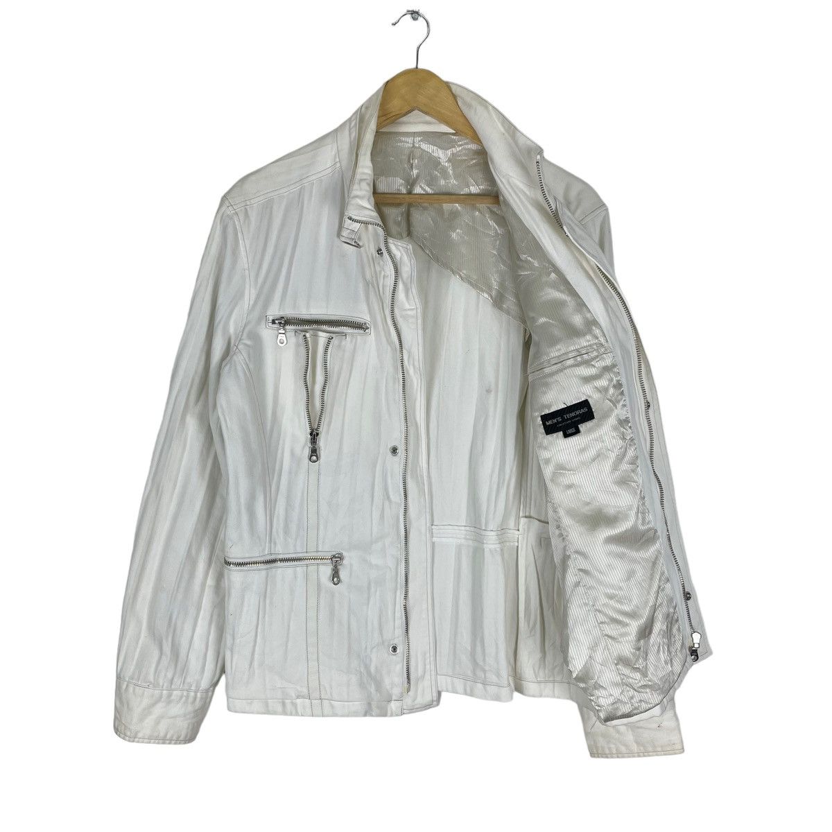 Japanese Brand ☀️MEN’S TENORAS BONDAGE ZIPPER LIGHT JACKET Size US L / EU 52-54 / 3 - 6 Thumbnail