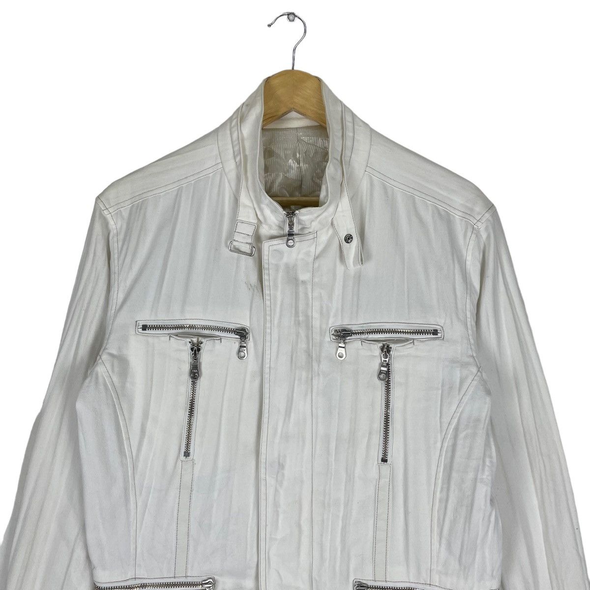 Japanese Brand ☀️MEN’S TENORAS BONDAGE ZIPPER LIGHT JACKET Size US L / EU 52-54 / 3 - 3 Thumbnail