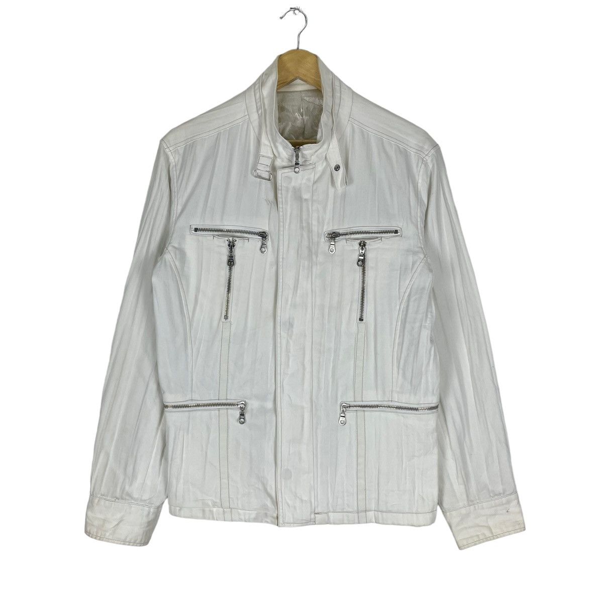 Japanese Brand ☀️MEN’S TENORAS BONDAGE ZIPPER LIGHT JACKET Size US L / EU 52-54 / 3 - 2 Thumbnail