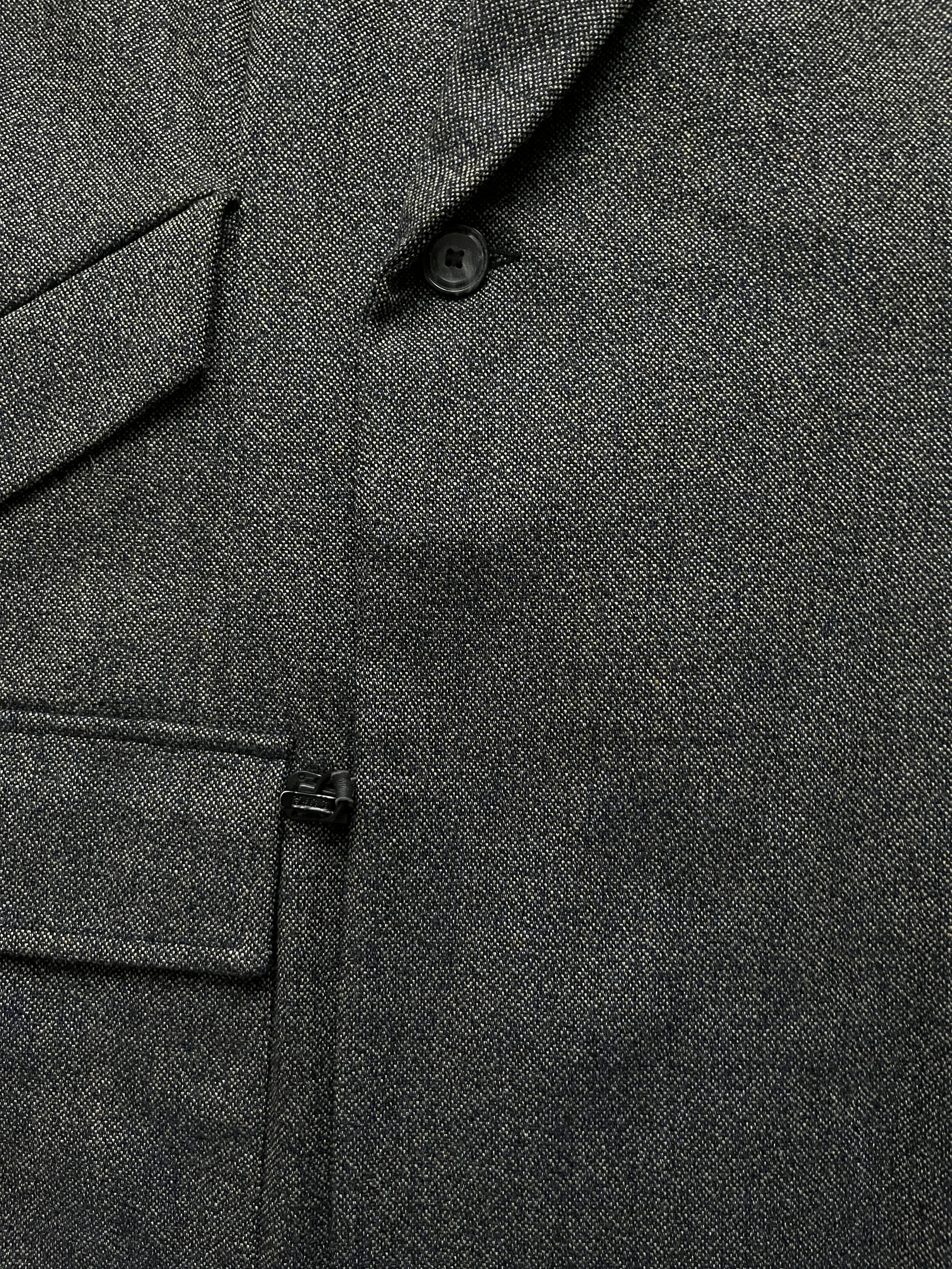 Dirk Schonberger ⚡️QUICK SALE⚡️1990's Dirk Schonberger Grey Long Heavy Coat Size US M / EU 48-50 / 2 - 3 Thumbnail