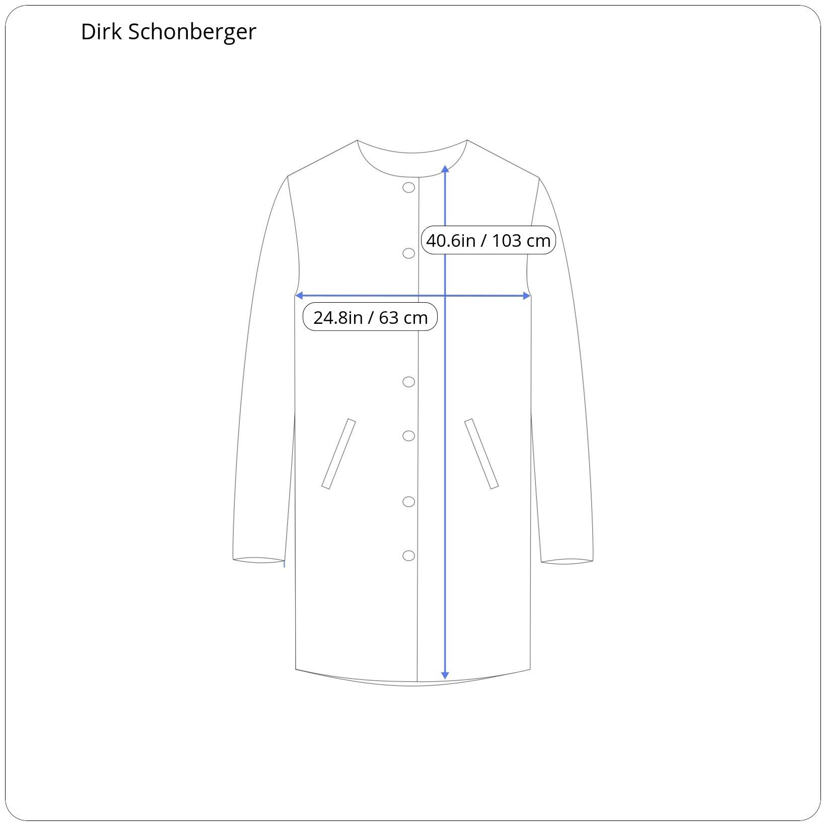 Dirk Schonberger ⚡️QUICK SALE⚡️1990's Dirk Schonberger Grey Long Heavy Coat Size US M / EU 48-50 / 2 - 8 Thumbnail