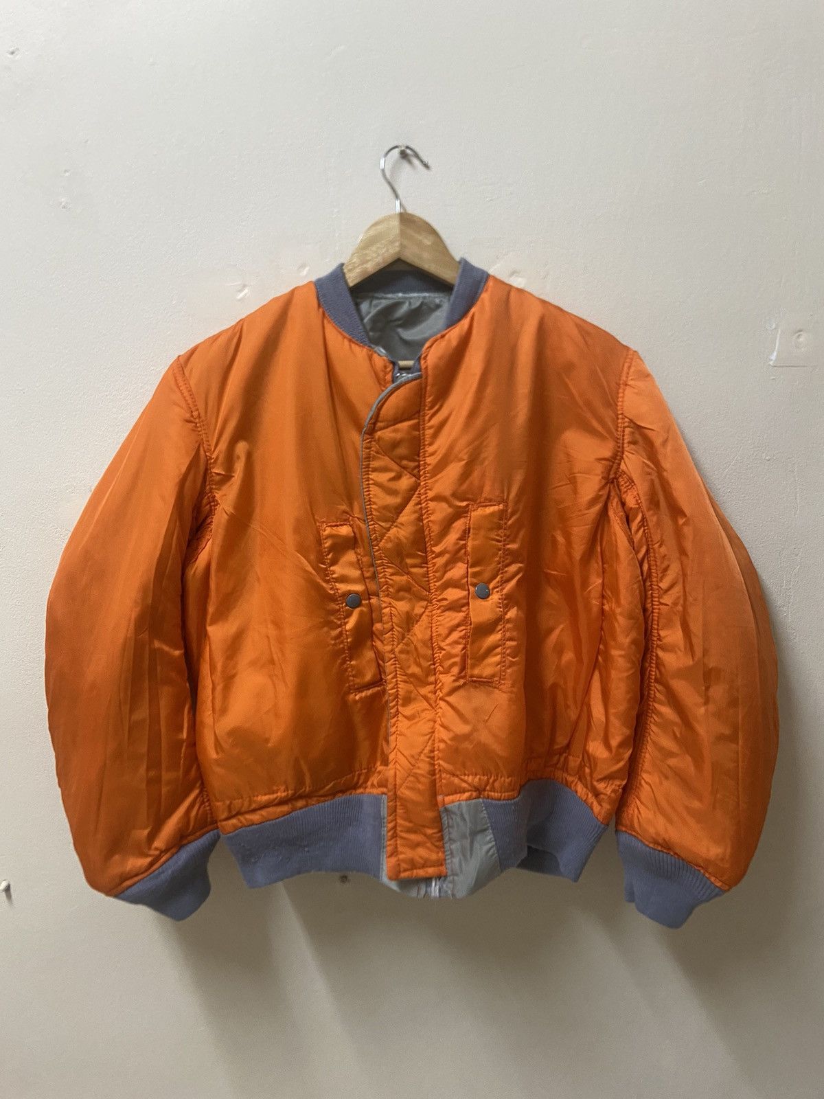 Other VINTAGE (USAF)MA-1 FLYER’S MAN BOMBER JACKET Size US M / EU 48-50 / 2 - 14 Thumbnail