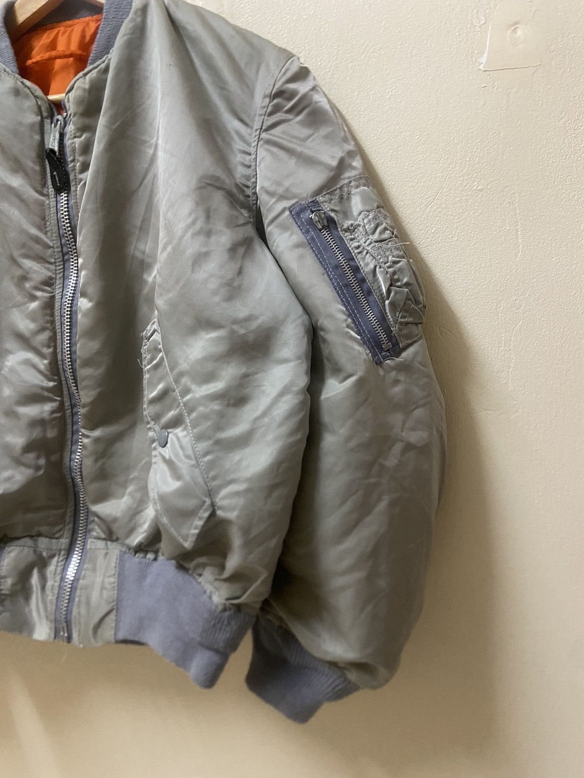 Other VINTAGE (USAF)MA-1 FLYER’S MAN BOMBER JACKET Size US M / EU 48-50 / 2 - 5 Thumbnail
