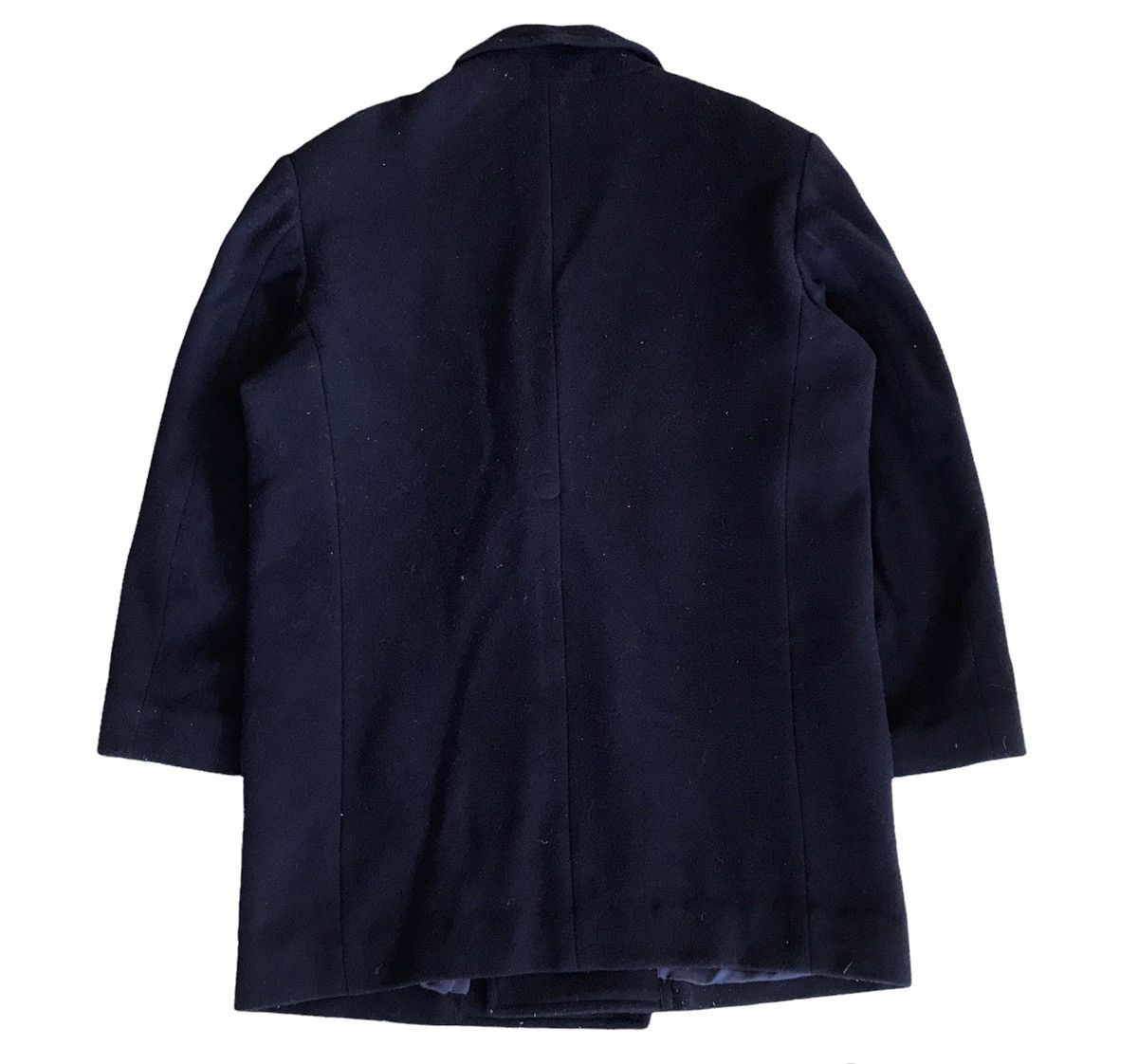 Japanese Brand Japanese D Homme A Homme Wool Peacoat Jacket Size US S / EU 44-46 / 1 - 2 Thumbnail