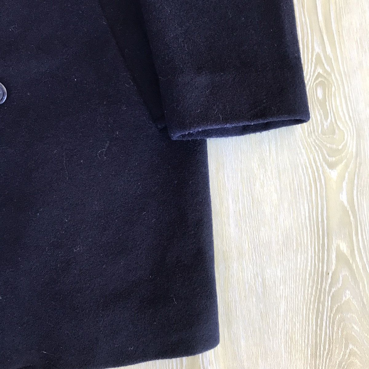Japanese Brand Japanese D Homme A Homme Wool Peacoat Jacket Size US S / EU 44-46 / 1 - 5 Thumbnail