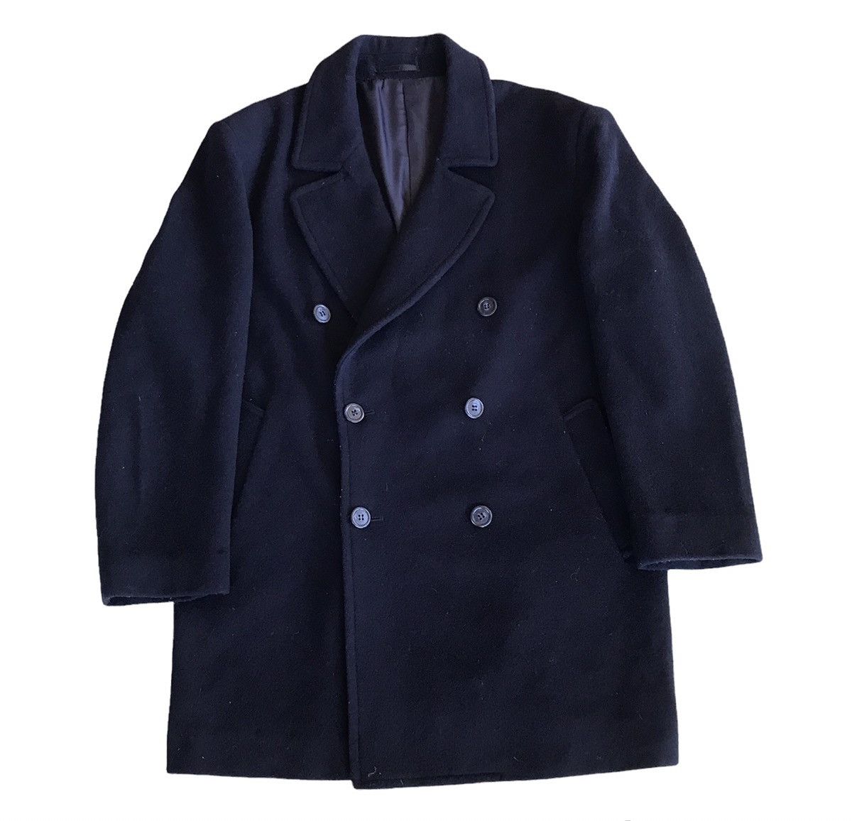 Japanese D Homme A Homme Wool Peacoat Jacket