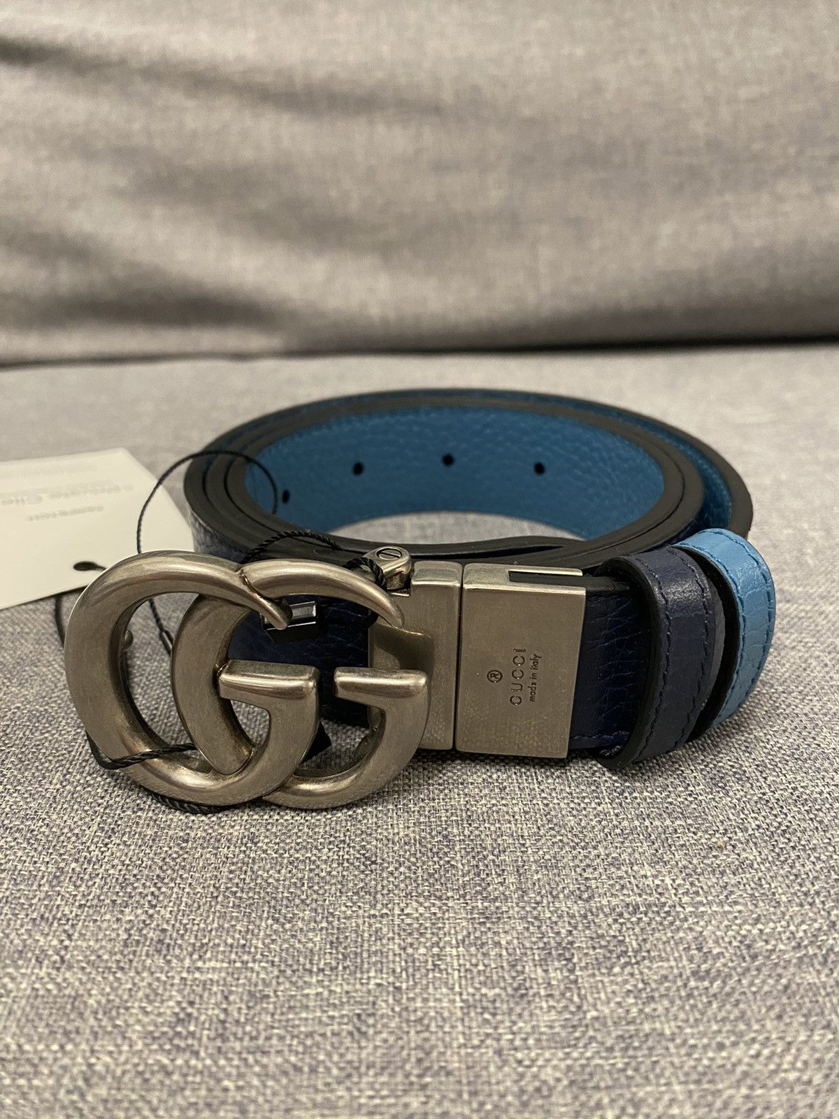Gucci Gucci 30mm GG buckle reversible belt 85 Size 32 - 2 Thumbnail