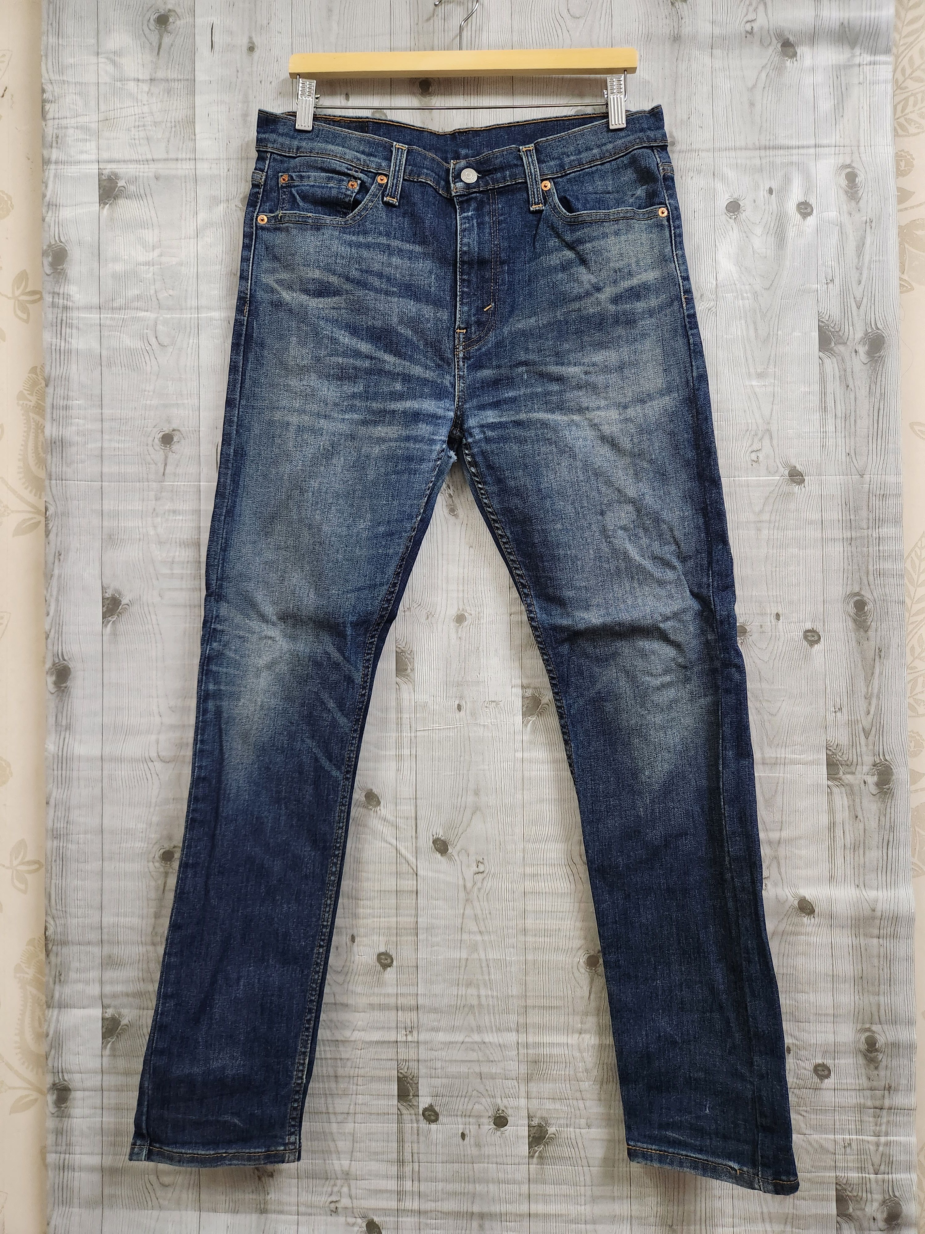 Levi's Levi's 510 Blue Denim Jeans Size US 33 - 1 Thumbnail