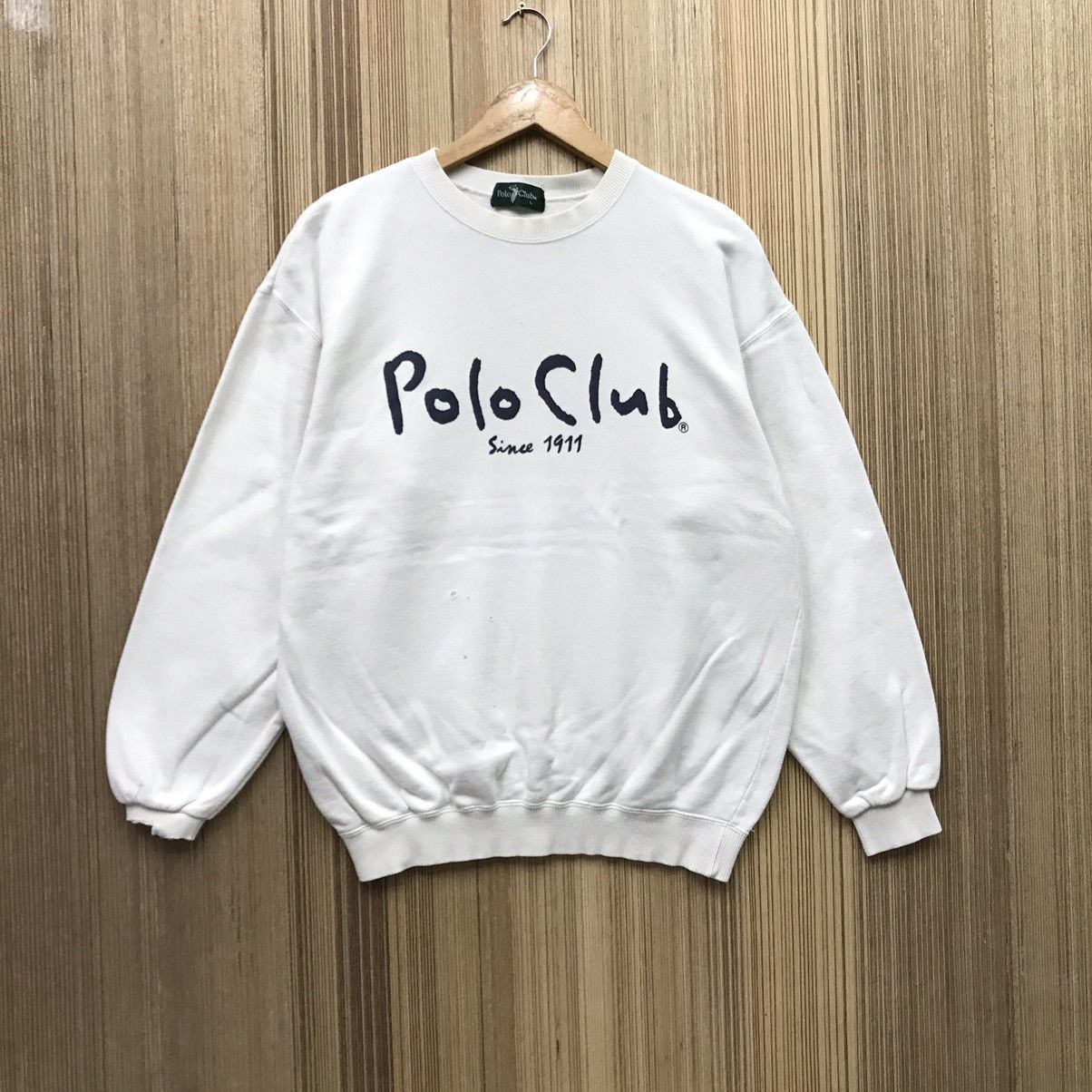 Vintage Polo Club Big Logo Sweatshirt