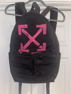Off-White Arrow Print On Plus Minus Backpack for Sale by eramzis