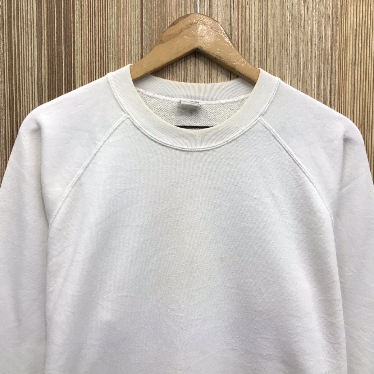 Asics Vintage Asics Plain Sweatshirt Jumper Size US M / EU 48-50 / 2 - 2 Thumbnail