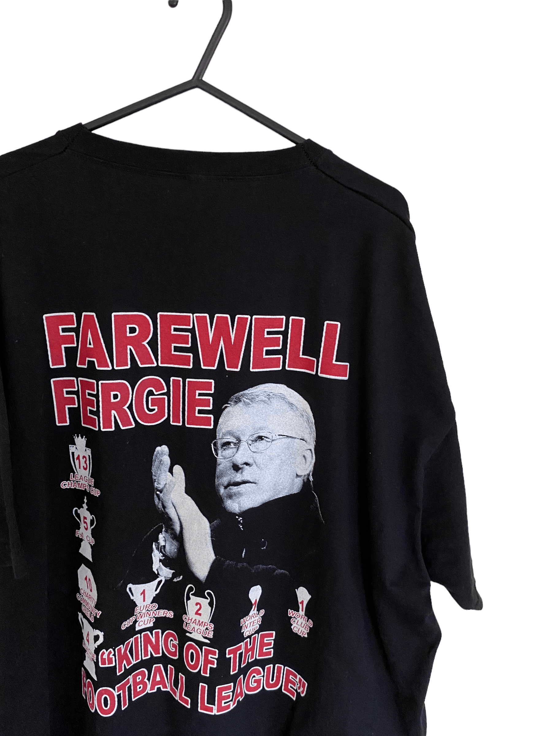 Vintage Alex Ferguson ManU doublesided vintage tee, size XXL Size US XXL / EU 58 / 5 - 4 Thumbnail