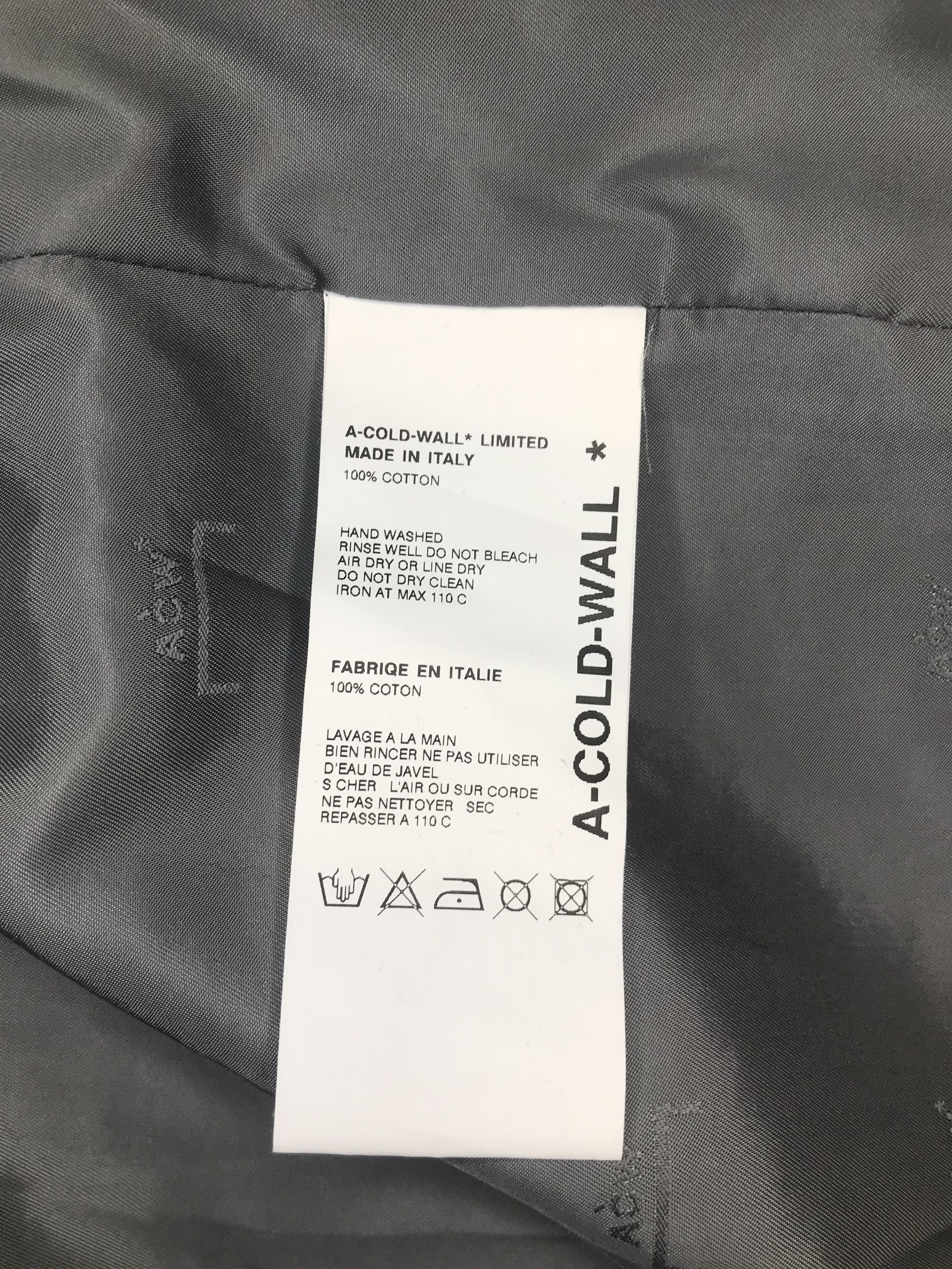 A COLD WALL Limited Edition FW19 Modernist Parka