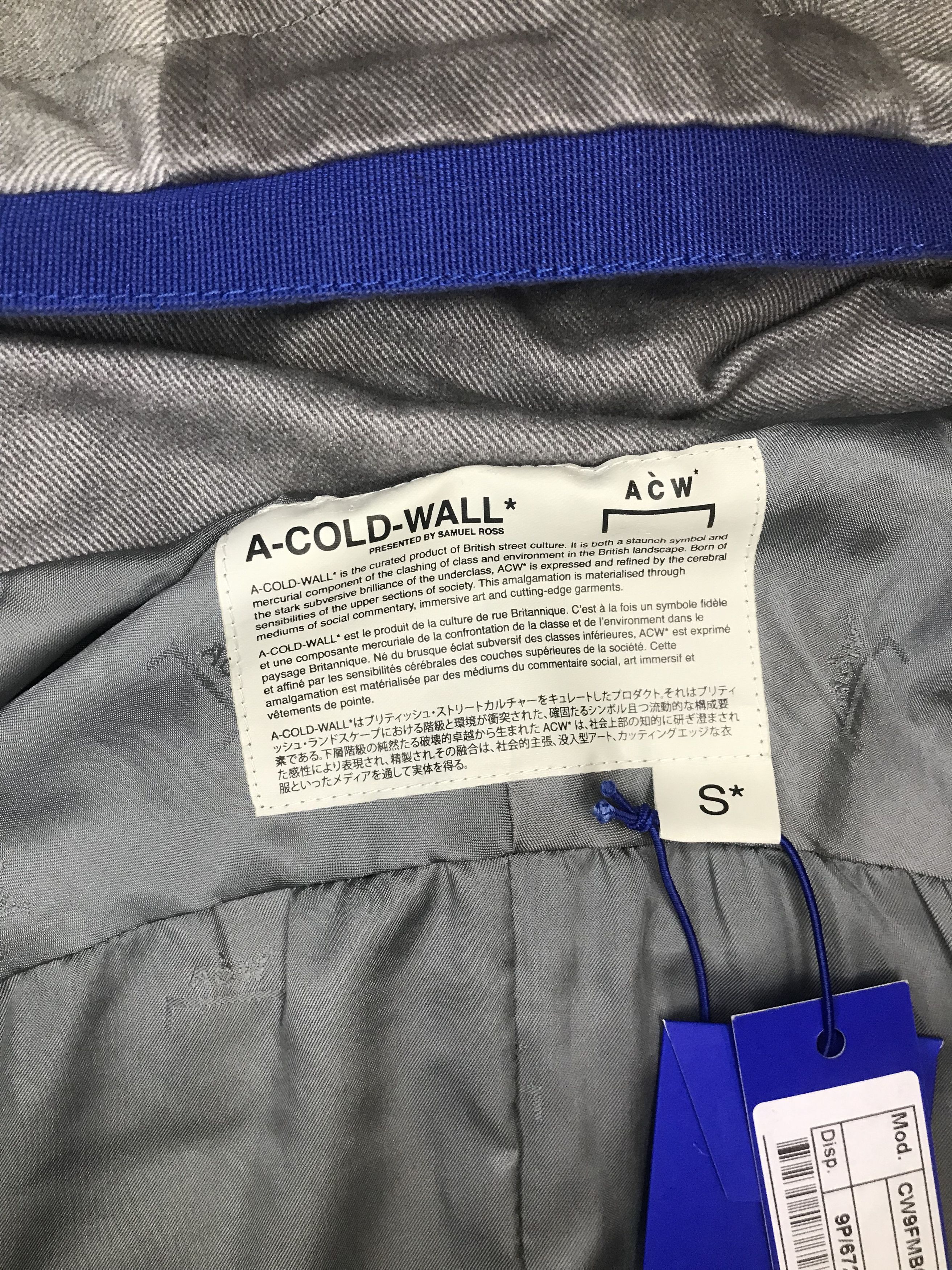 A COLD WALL Limited Edition FW19 Modernist Parka