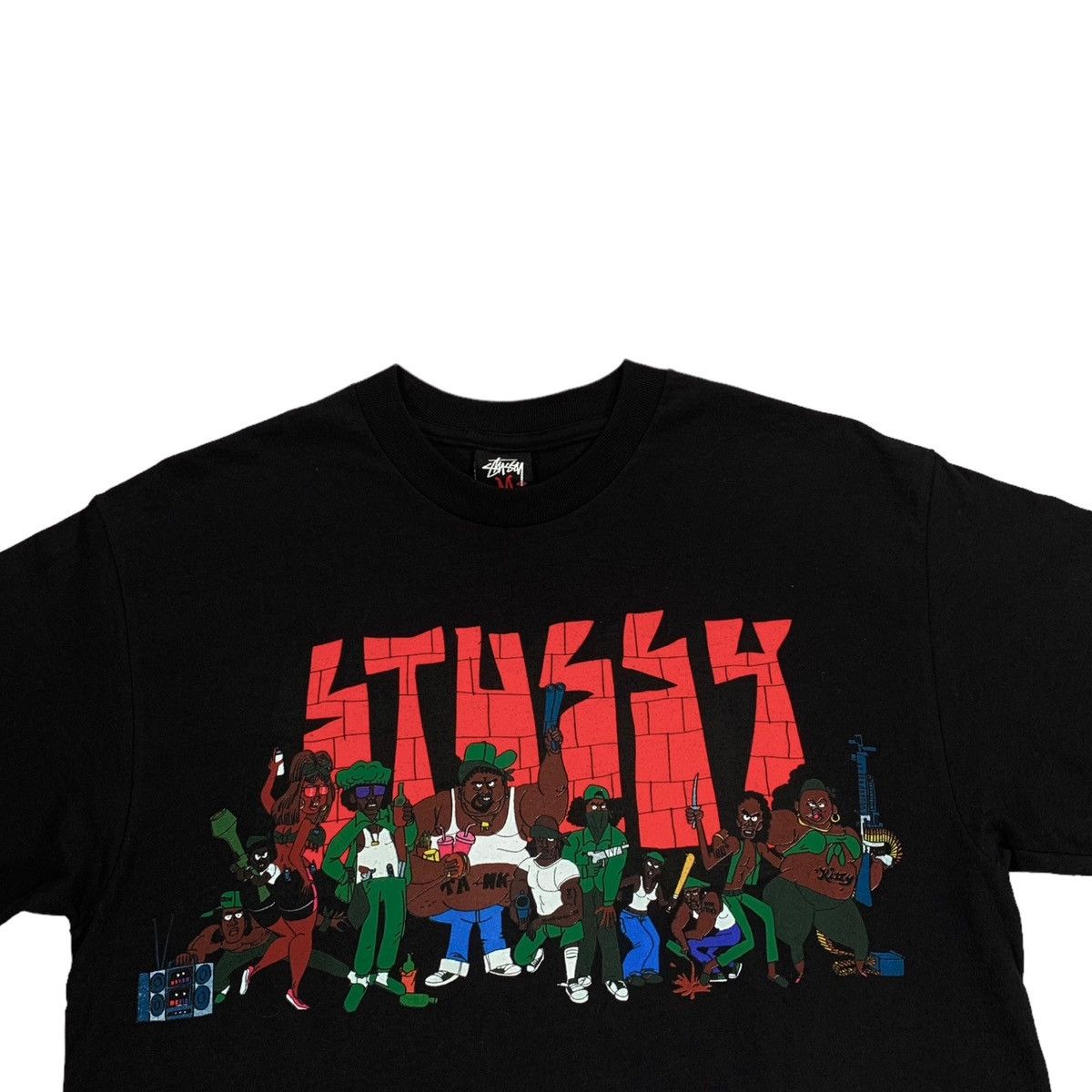 Stussy VTG Stussy Custom Made Majestic Emerald Killers T Shirt Size US M / EU 48-50 / 2 - 2 Thumbnail