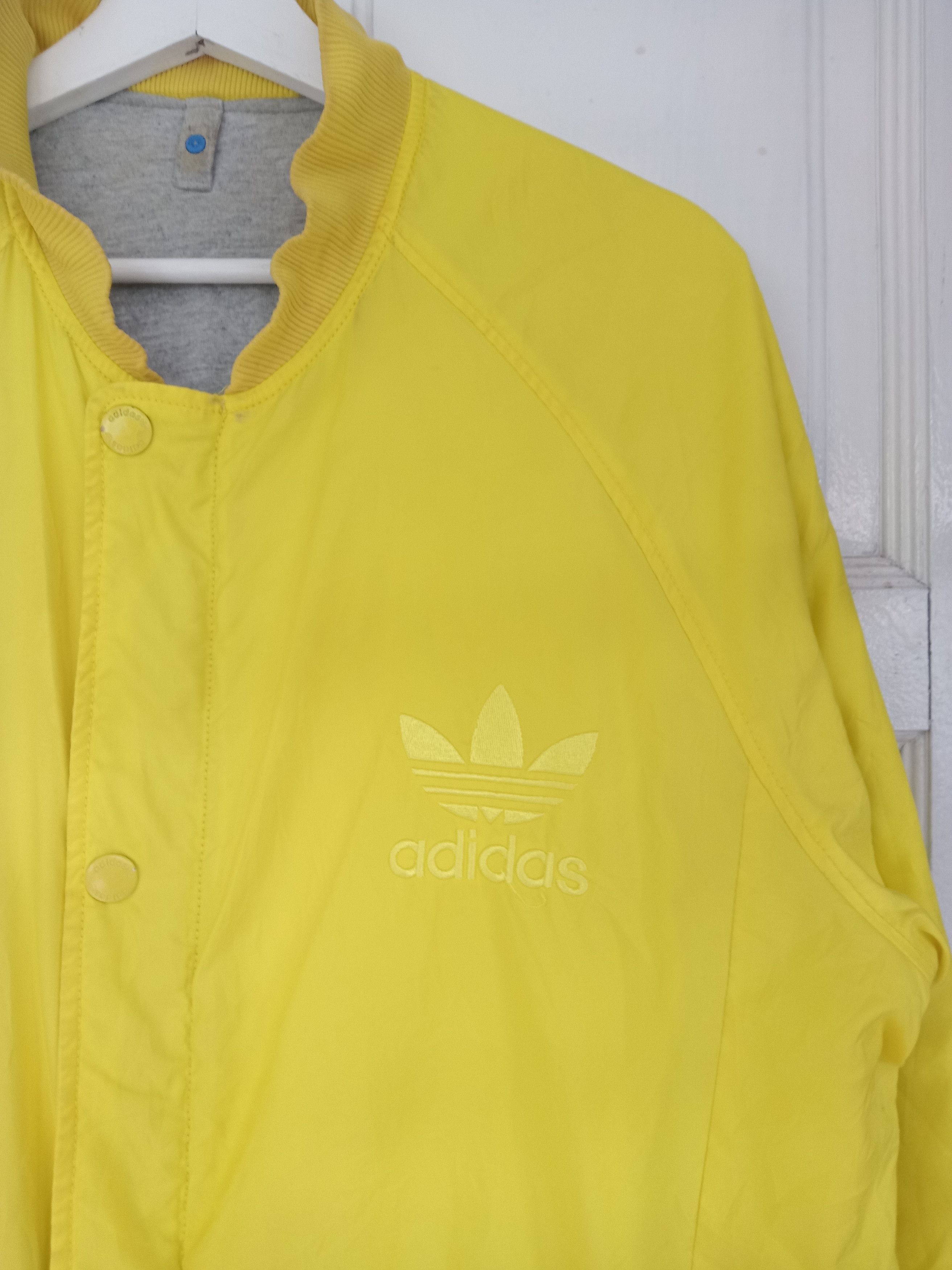 Reversible Adidas Trefoil Quilted Lined Jacket