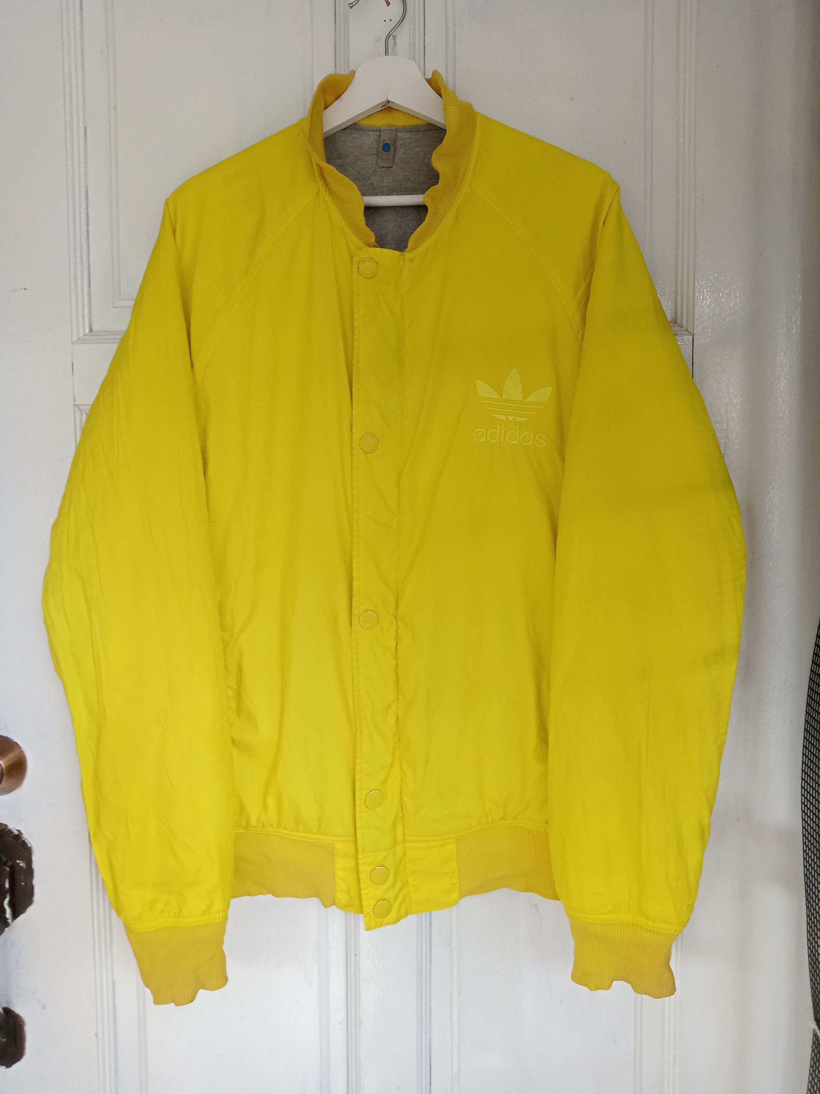 Reversible Adidas Trefoil Quilted Lined Jacket
