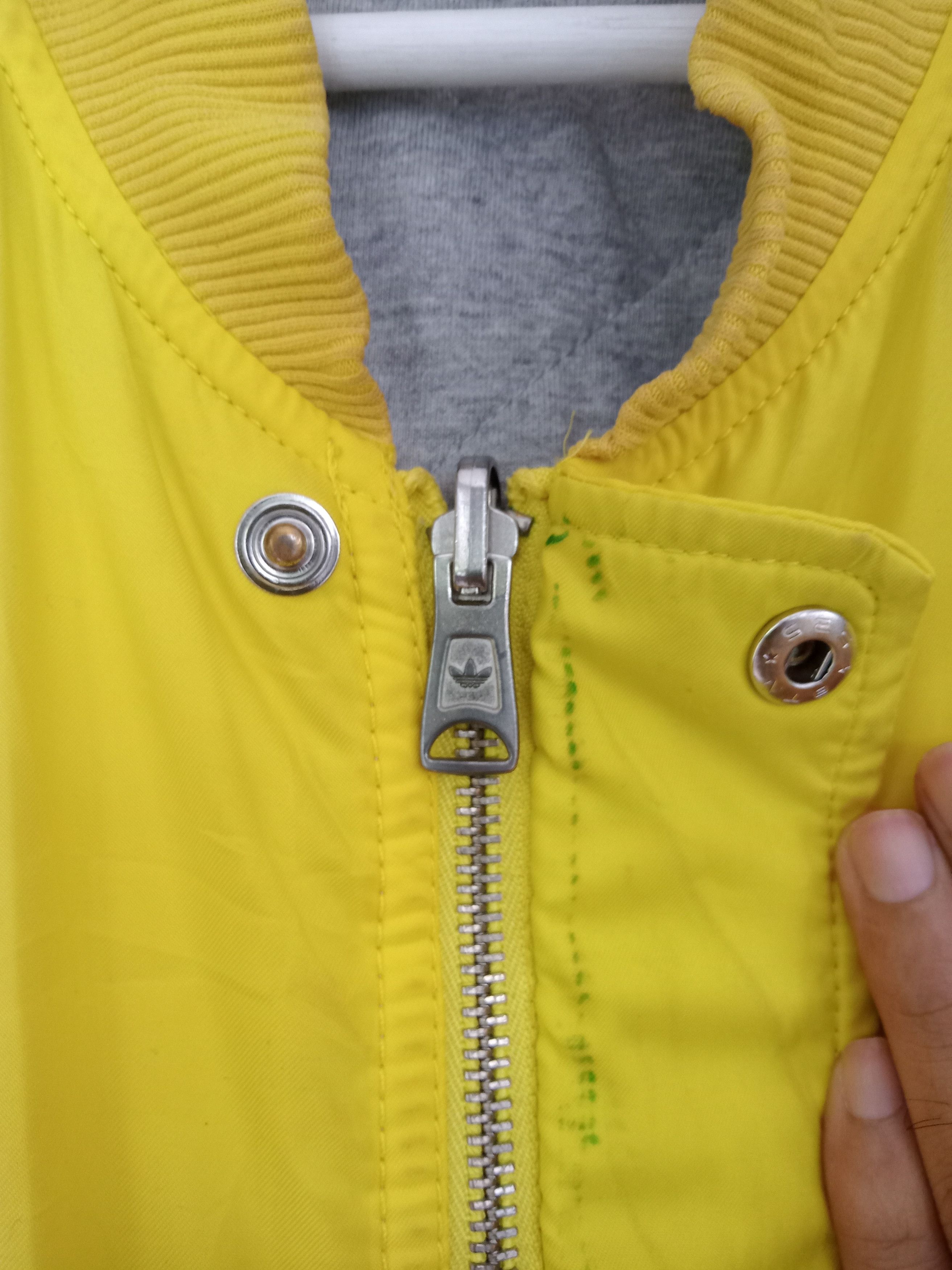 Reversible Adidas Trefoil Quilted Lined Jacket
