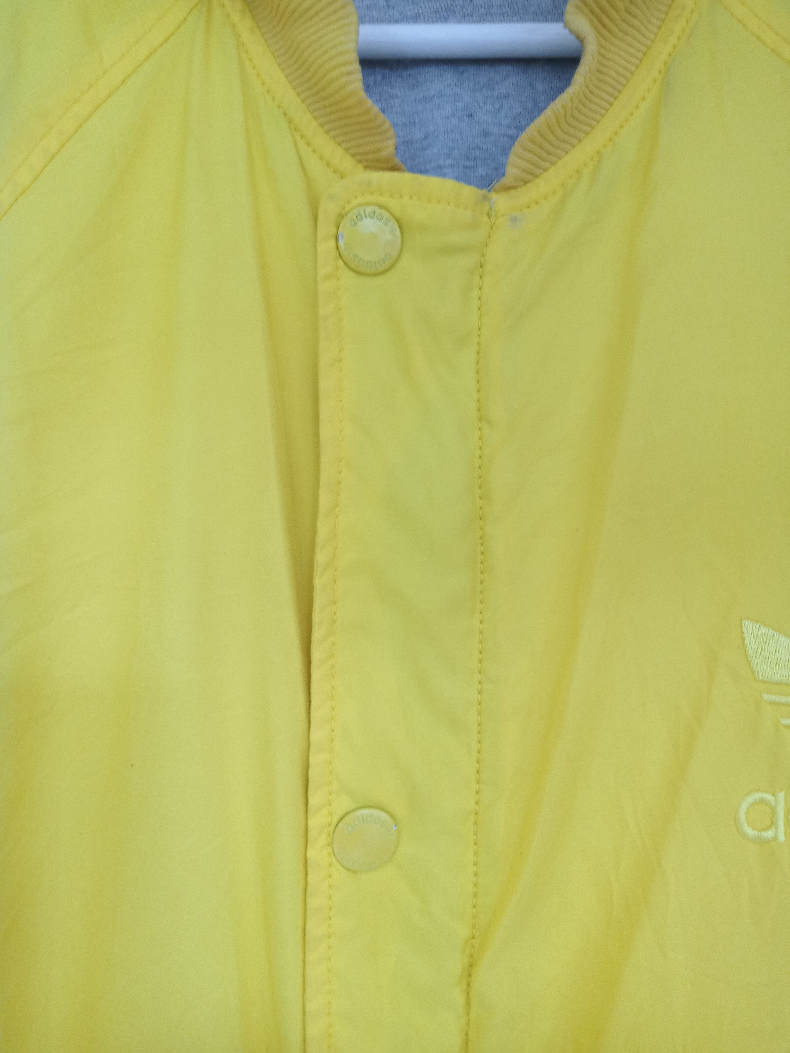 Reversible Adidas Trefoil Quilted Lined Jacket