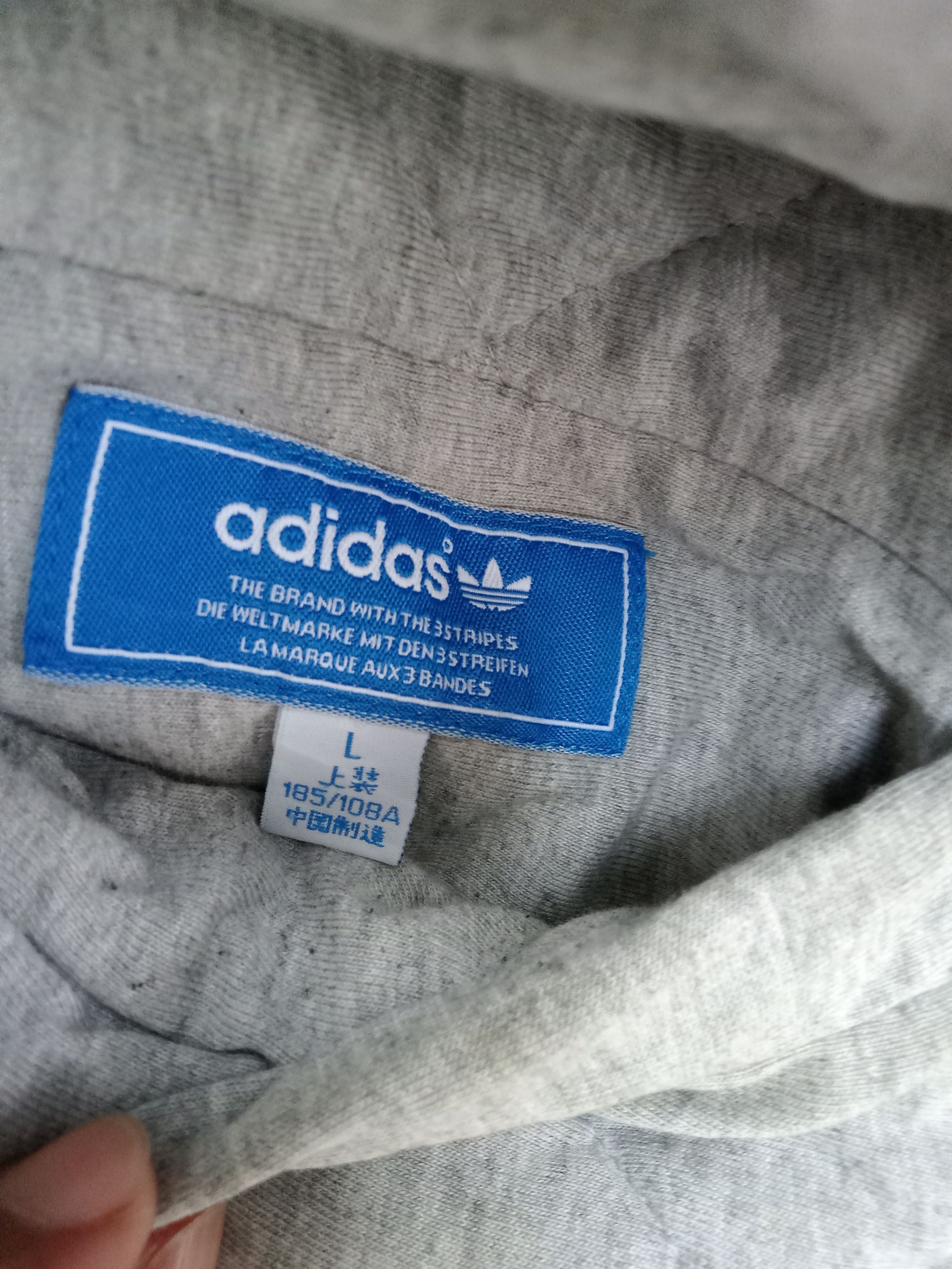 Reversible Adidas Trefoil Quilted Lined Jacket