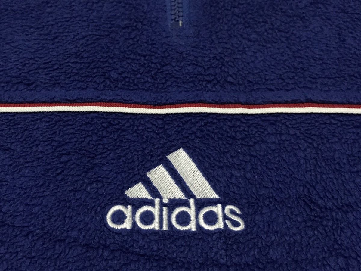 Adidas × Vintage Vintage Adidas Equipment Fleece Sweater Size US XL / EU 56 / 4 - 3 Thumbnail