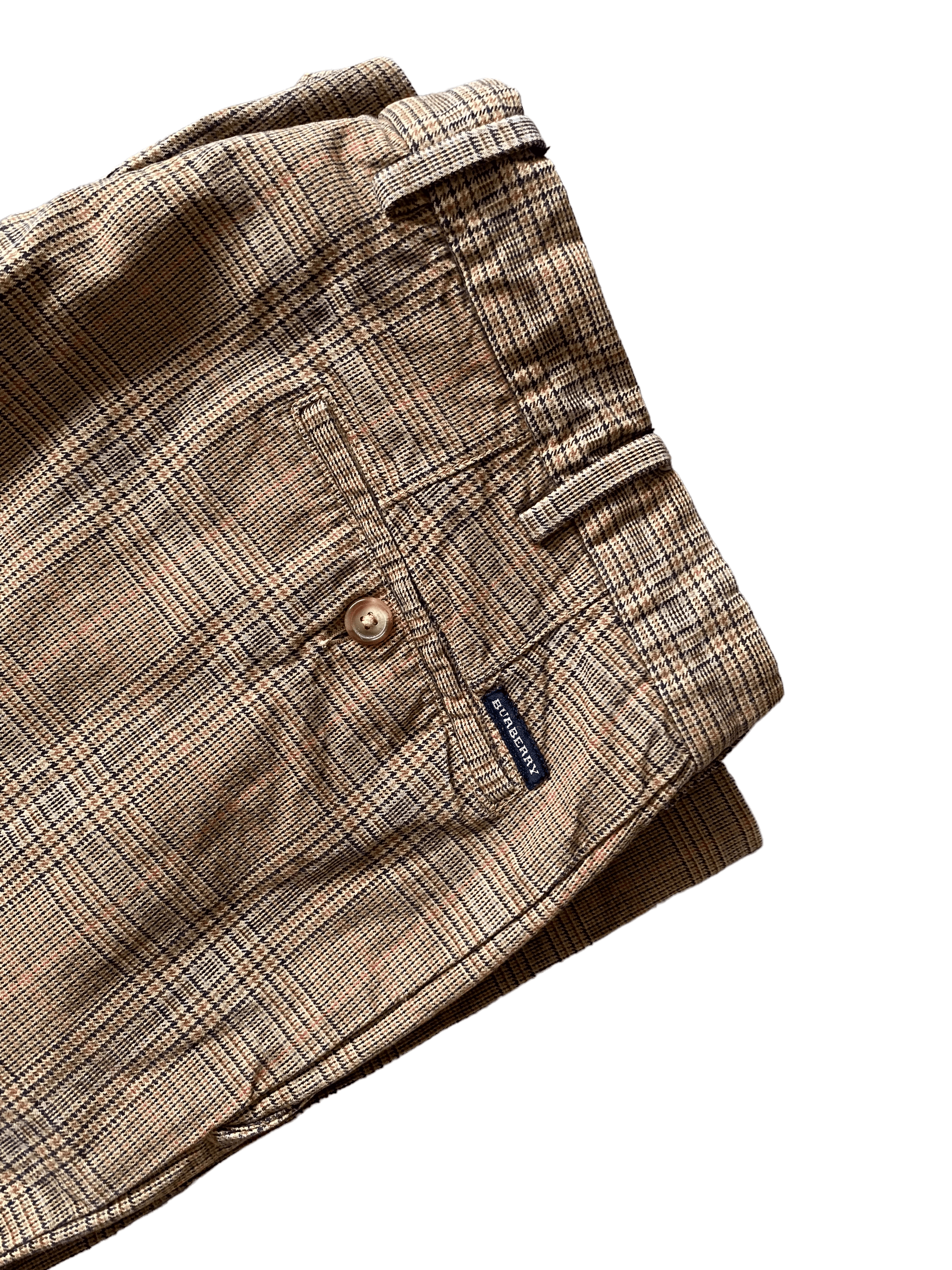 Burberry RARE_ Retro Burberry checkered vintage trousers, size 54 Size US 38 / EU 54 - 2 Thumbnail