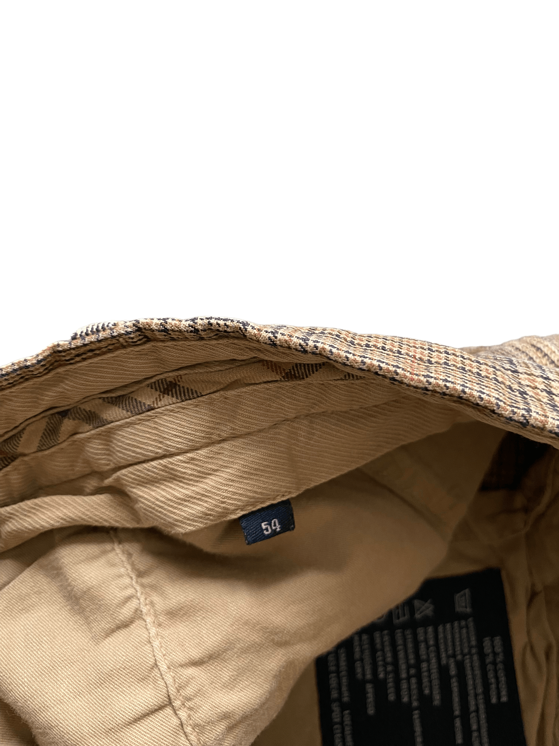Burberry RARE_ Retro Burberry checkered vintage trousers, size 54 Size US 38 / EU 54 - 4 Thumbnail