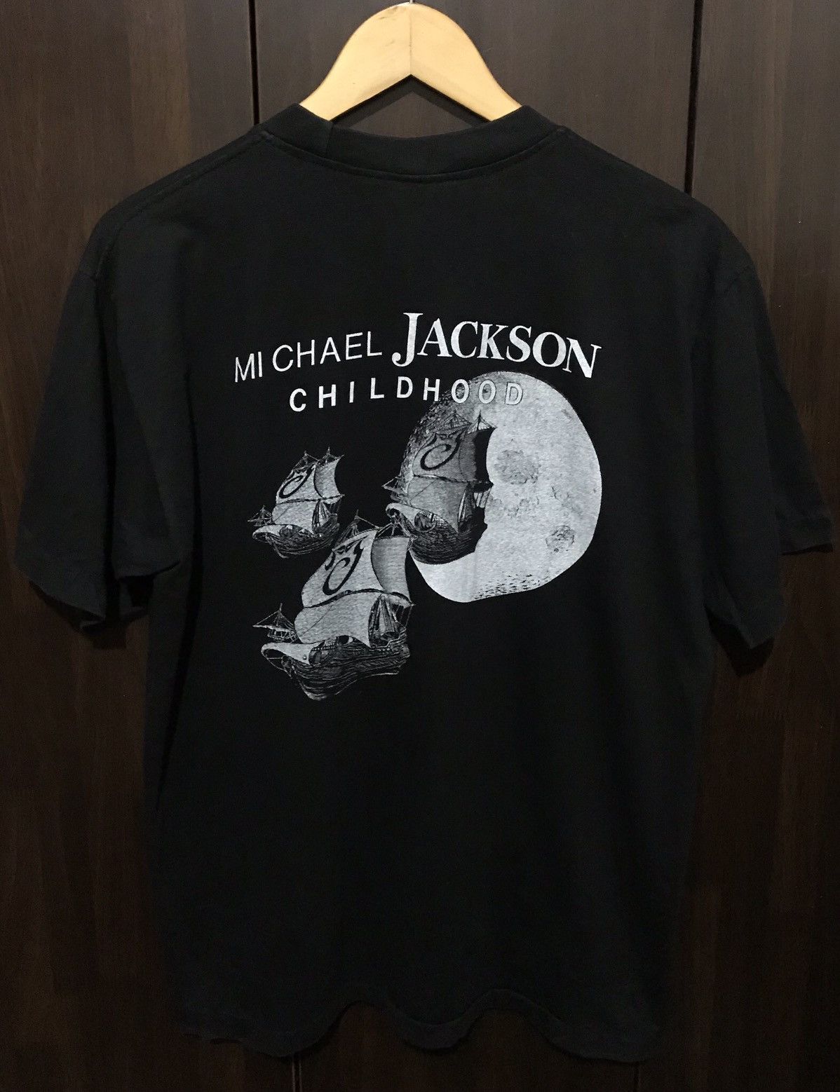 Band Tees × Michael Jackson × Vintage Vintage 1995 Michael Jackson “Childhood” Tshirt Size US L / EU 52-54 / 3 - 6 Thumbnail