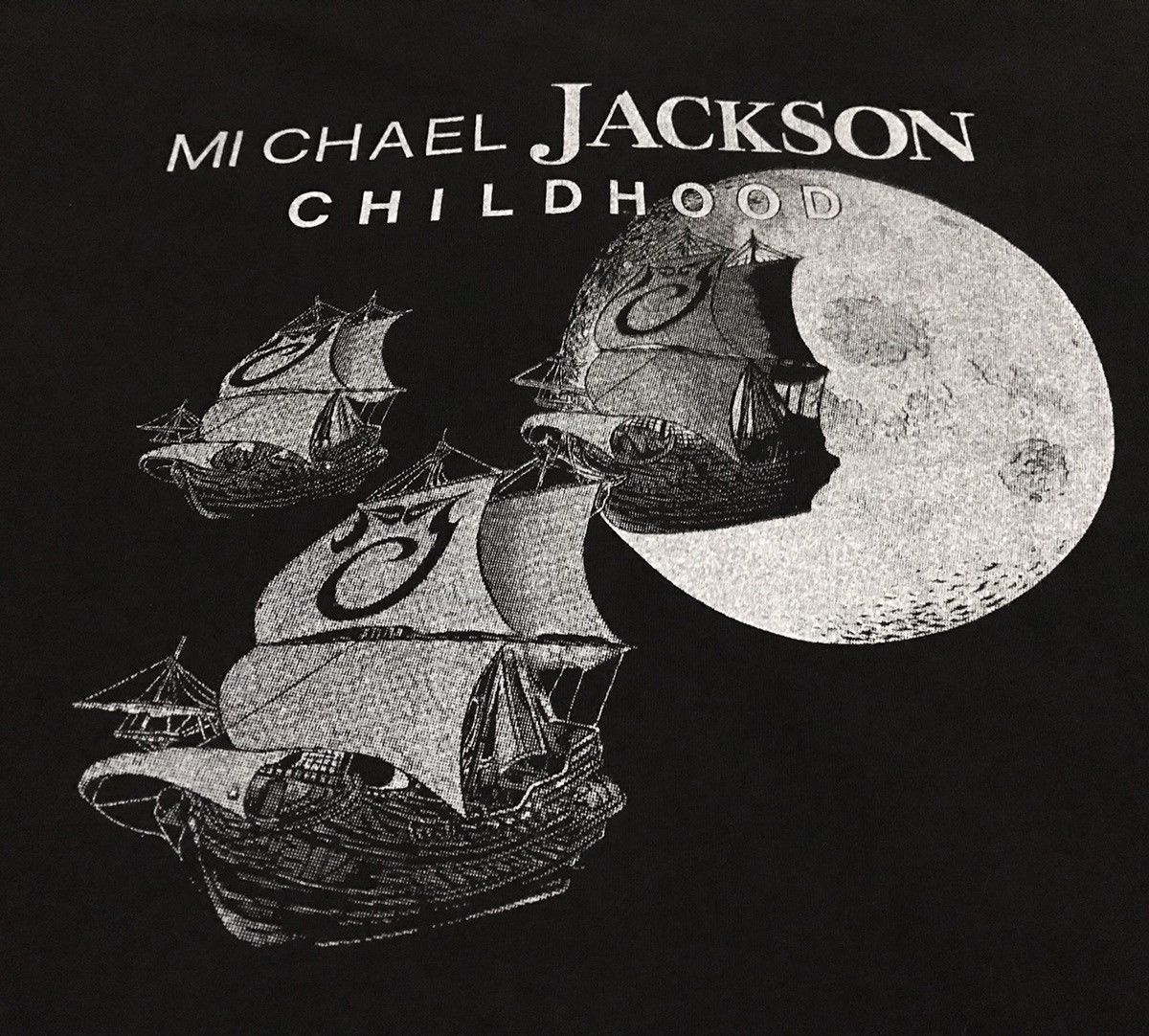 Band Tees × Michael Jackson × Vintage Vintage 1995 Michael Jackson “Childhood” Tshirt Size US L / EU 52-54 / 3 - 7 Thumbnail