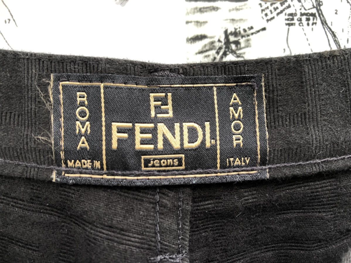 Fendi Italian Designers Vintage Fendi Jeans Monogram Pants Grailed