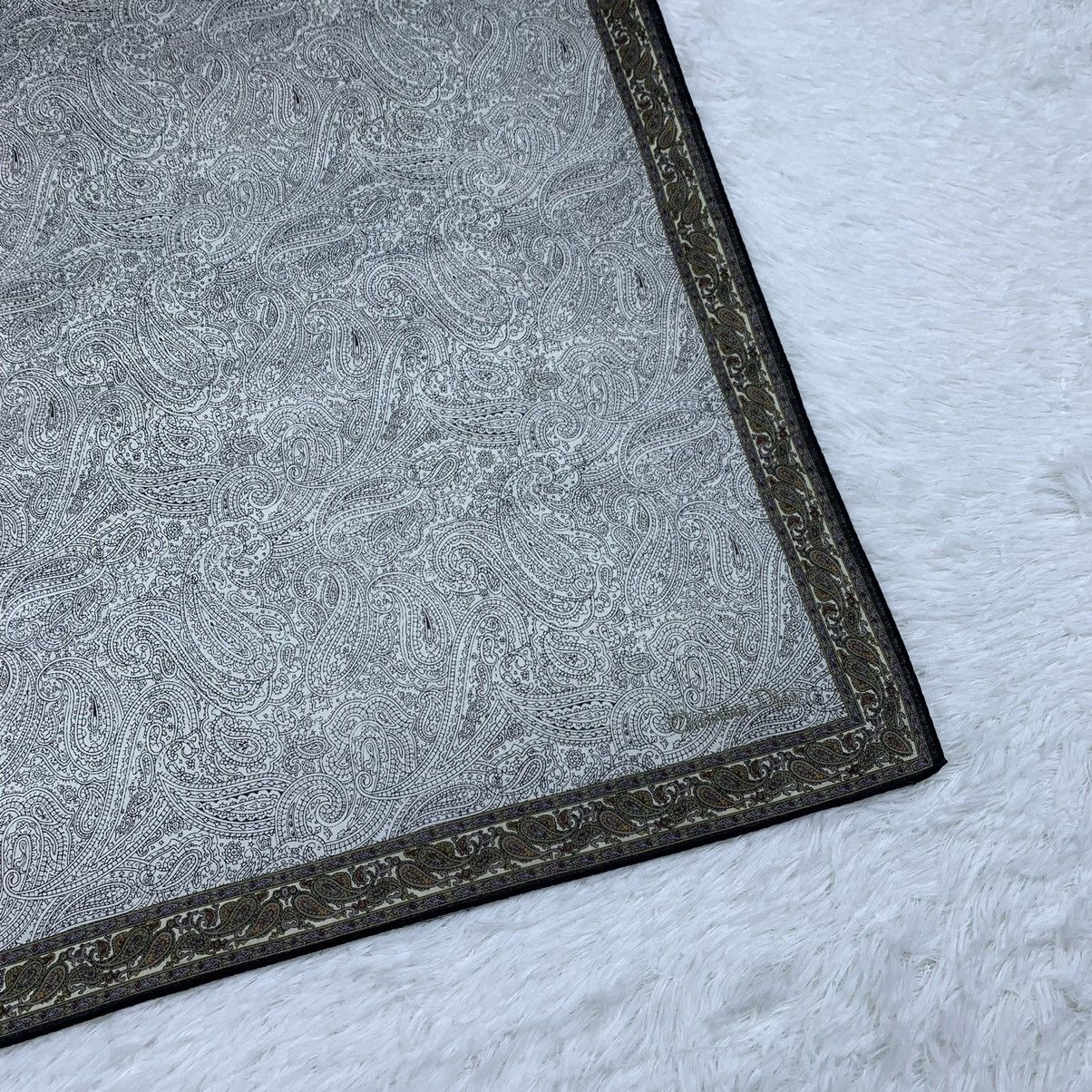 Christian Dior Monsieur × Vintage CHRISTIAN DIOR handkerchief handky bandana paisley design Size ONE SIZE - 10 Thumbnail