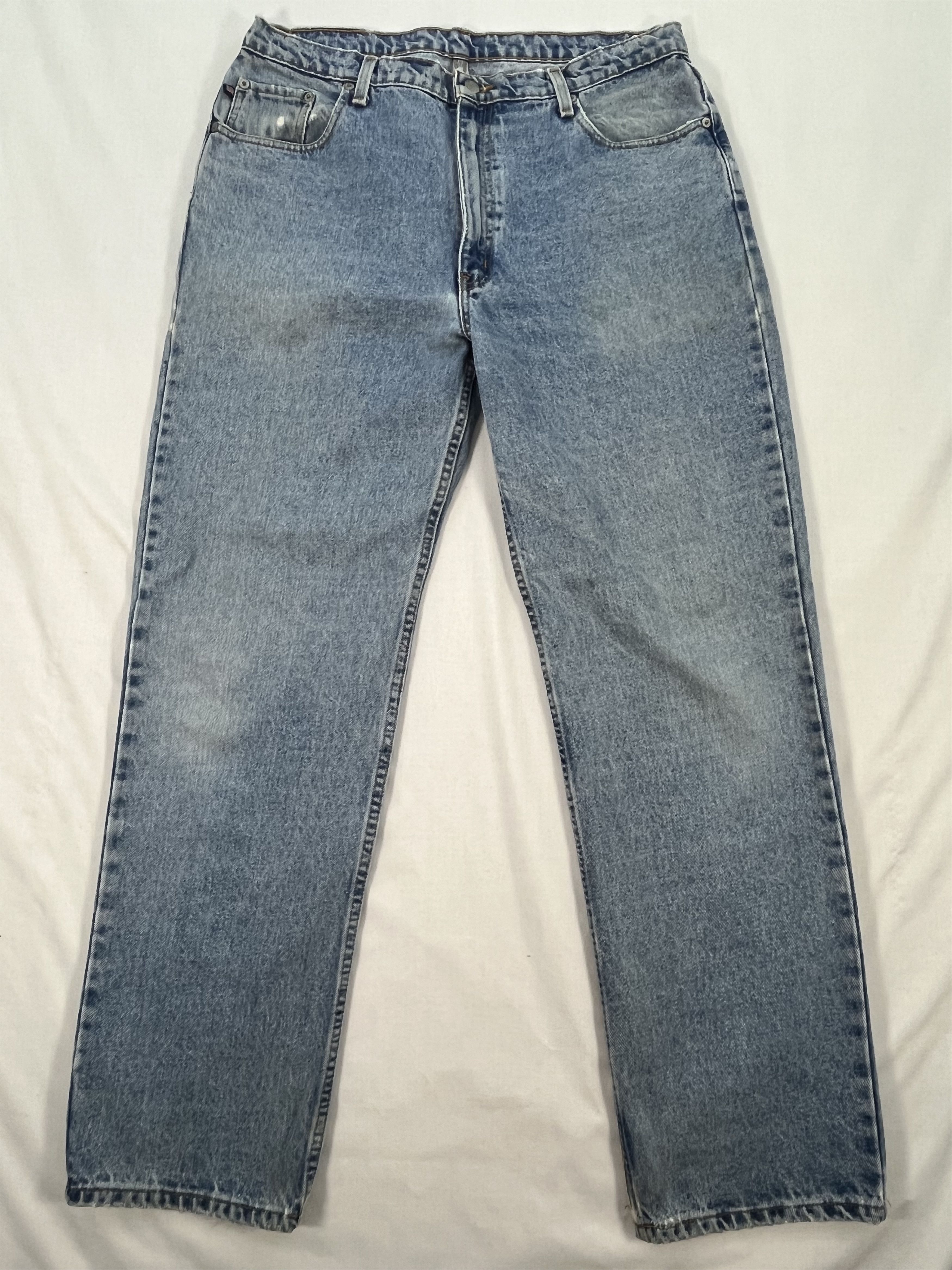 Polo Ralph Lauren Vintage Polo Jeans By Ralph Lauren Blue Denim Size US 34 / EU 50 - 1 Thumbnail