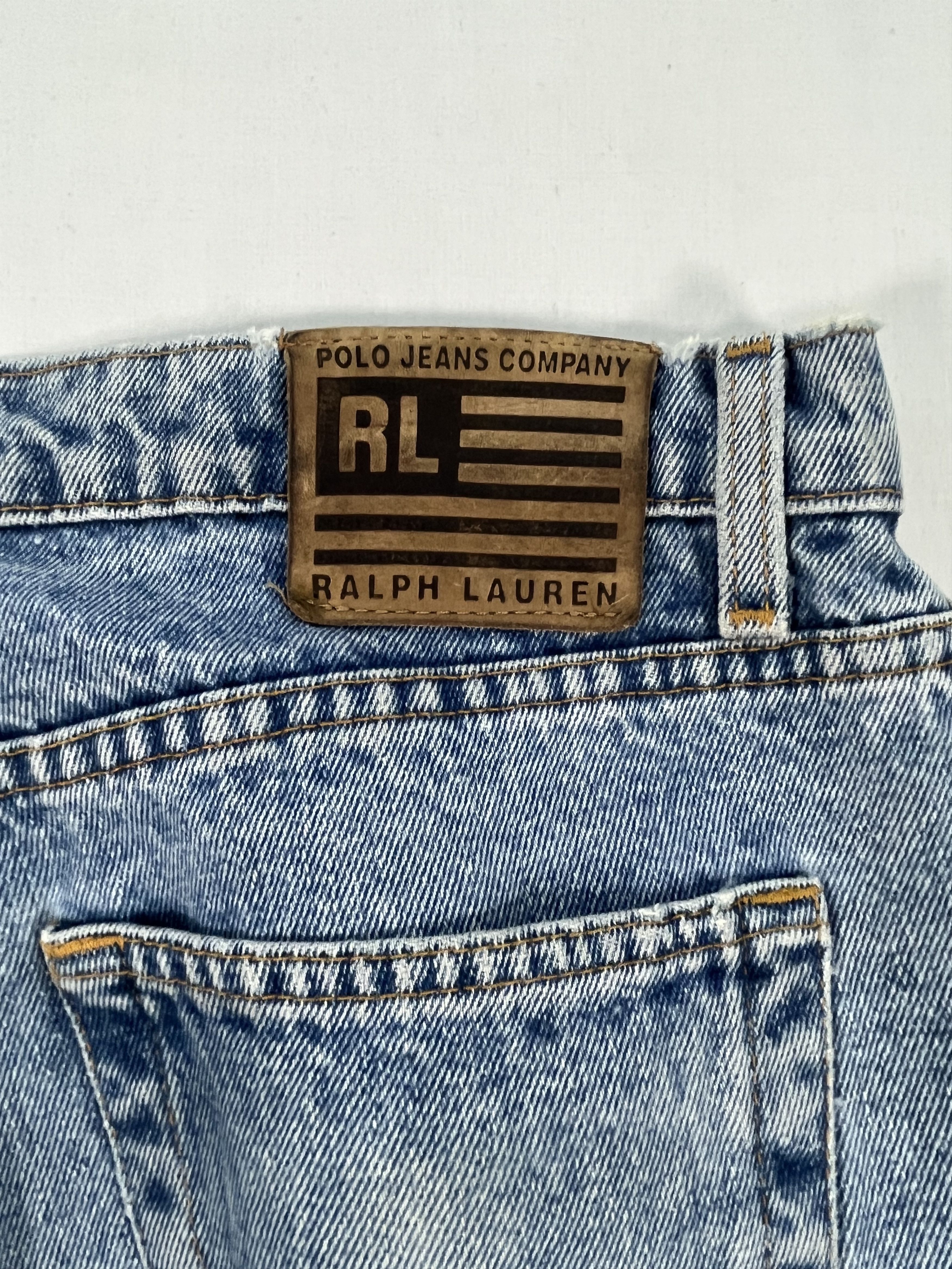 Polo Ralph Lauren Vintage Polo Jeans By Ralph Lauren Blue Denim Size US 34 / EU 50 - 7 Thumbnail