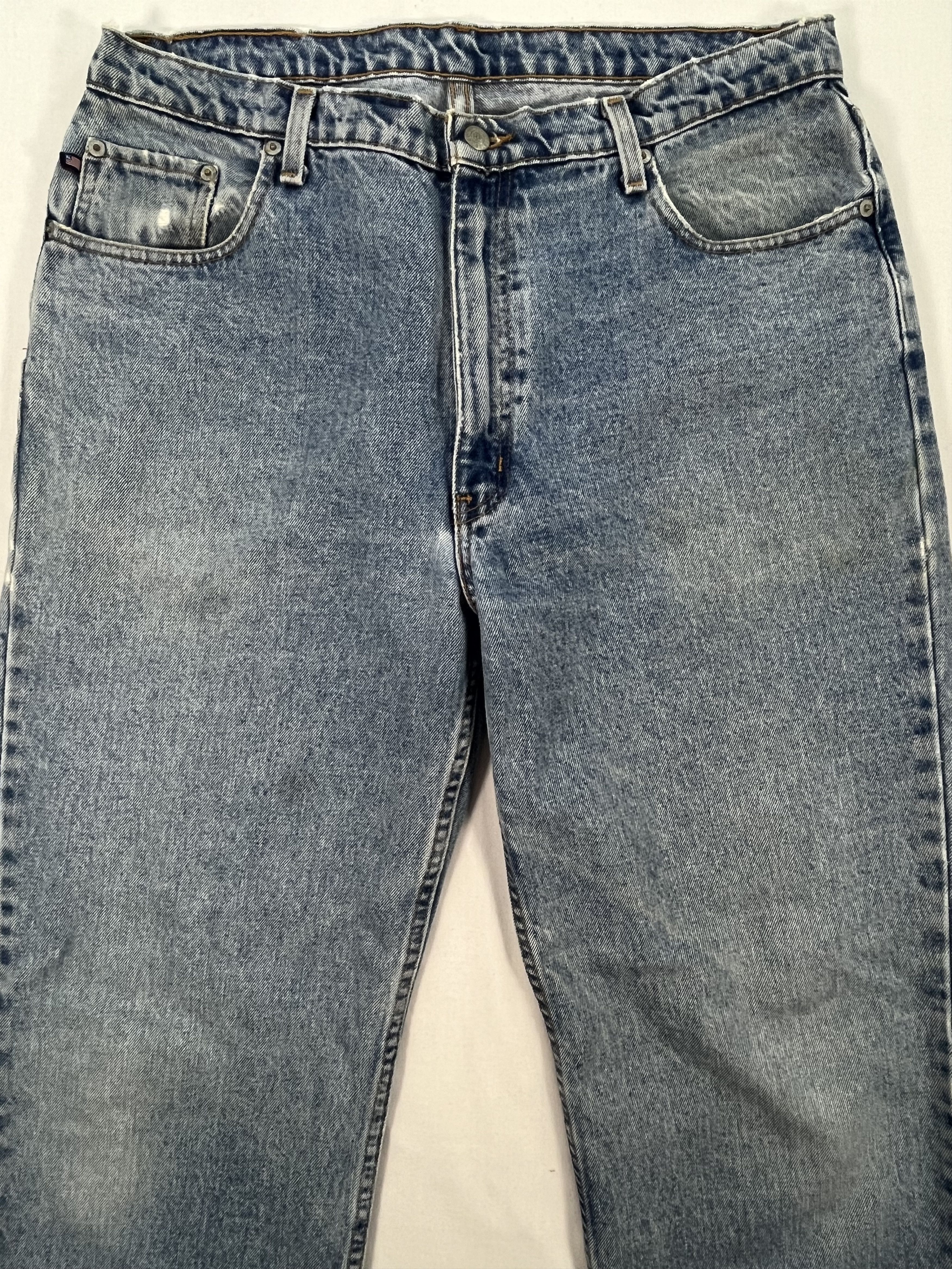 Polo Ralph Lauren Vintage Polo Jeans By Ralph Lauren Blue Denim Size US 34 / EU 50 - 3 Thumbnail
