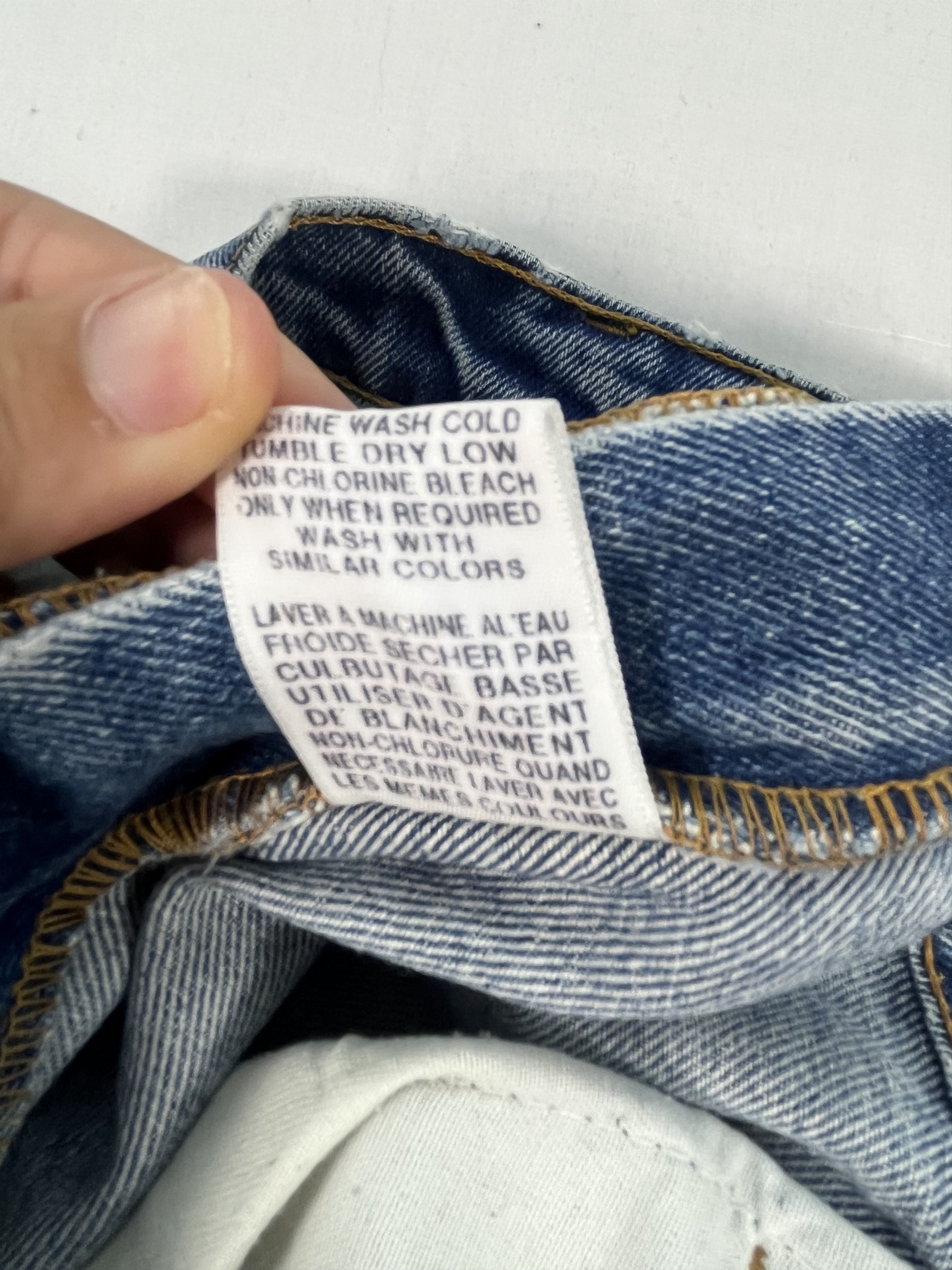 Polo Ralph Lauren Vintage Polo Jeans By Ralph Lauren Blue Denim Size US 34 / EU 50 - 9 Thumbnail