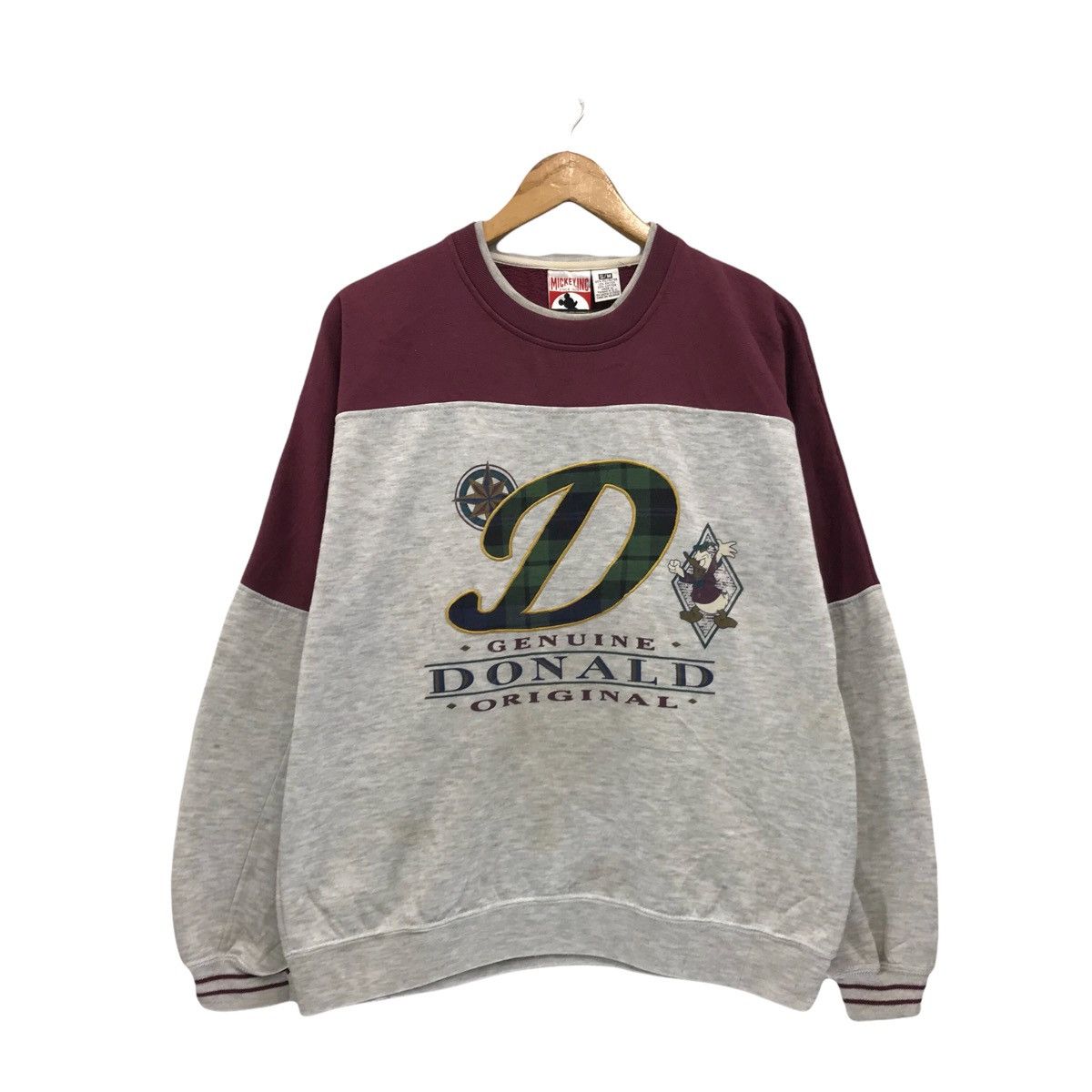 Vintage Donald Duck Disney Cartoon Sweatshirt